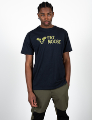 Fat Moose - FM Logo Organic Tee - lägsta priserna - dark navy - 1