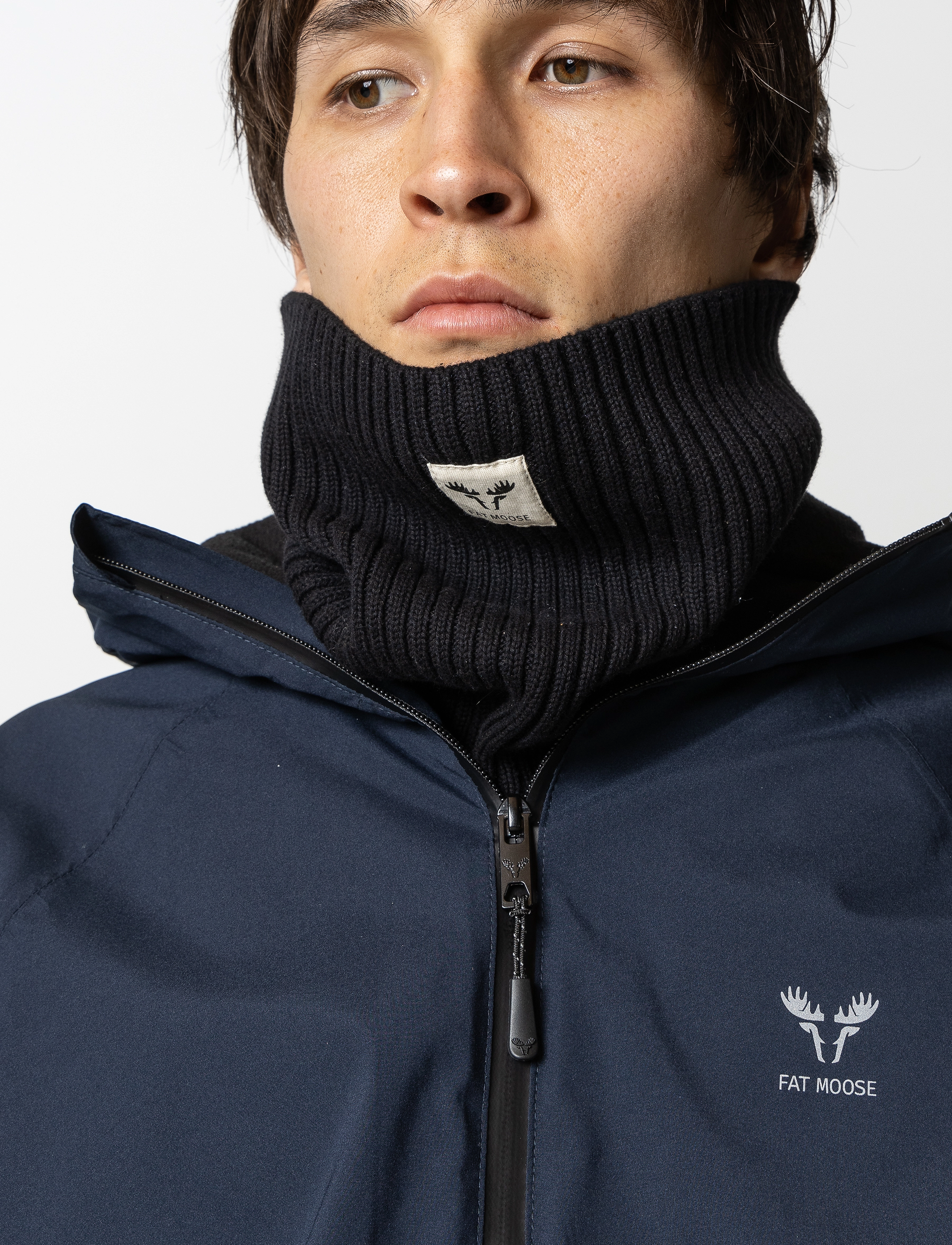 Fat Moose FM Rib Tube - Aksessuaarid - BLACK / black