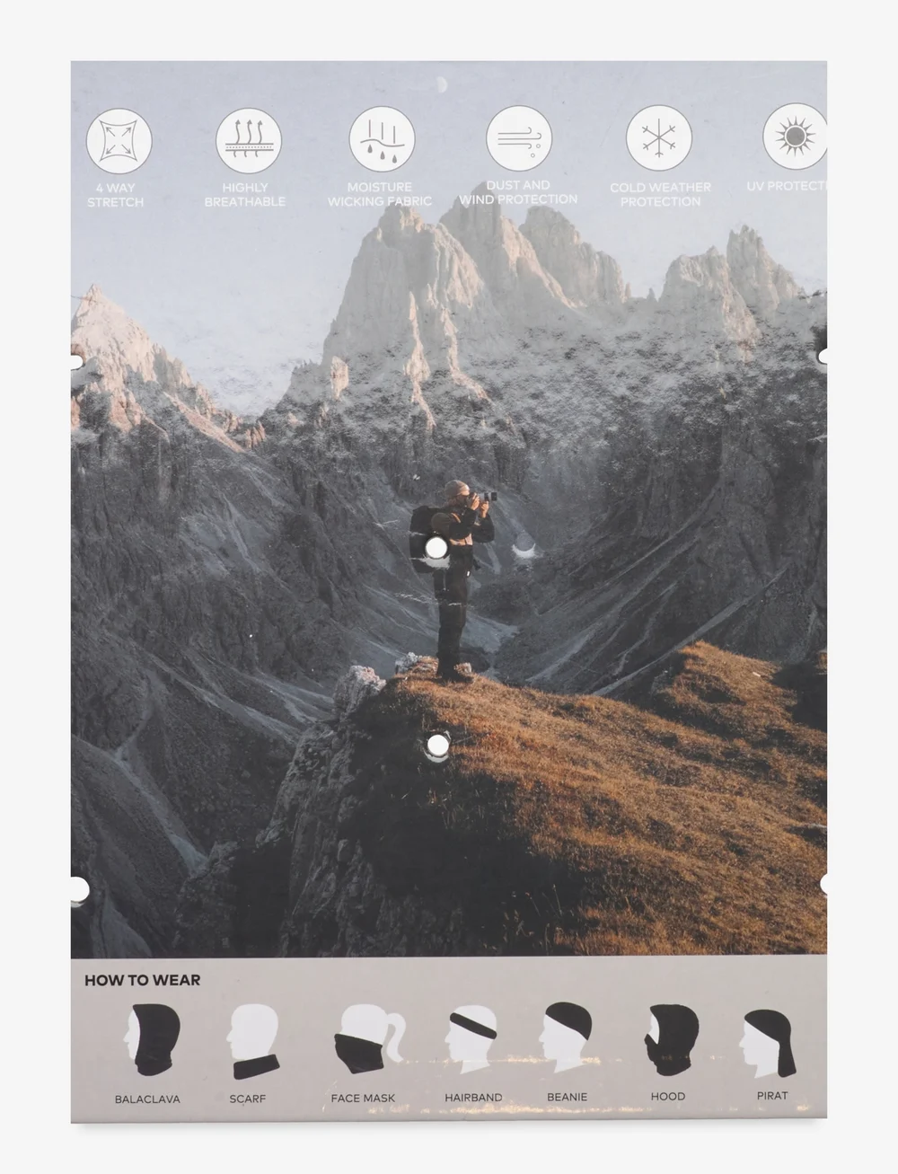 Fat Moose - FM Rib Tube - halsvärmare - dark navy - 4