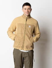 Fat Moose - Gravel Fleece Jacket - vahekihina kantavad jakid - khaki/dark khaki - 2