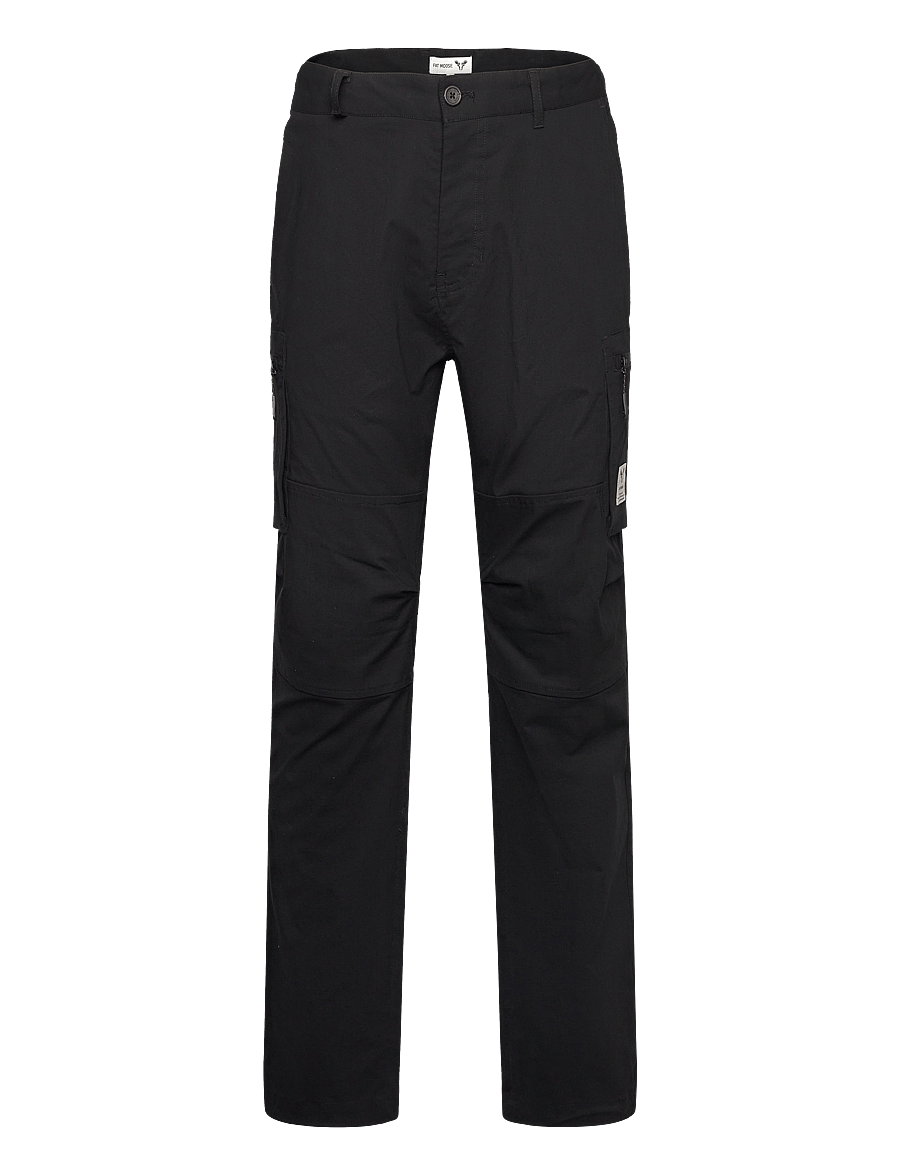 Fat Moose - Pavement Ripstop Pants - cargohosen - black - 0