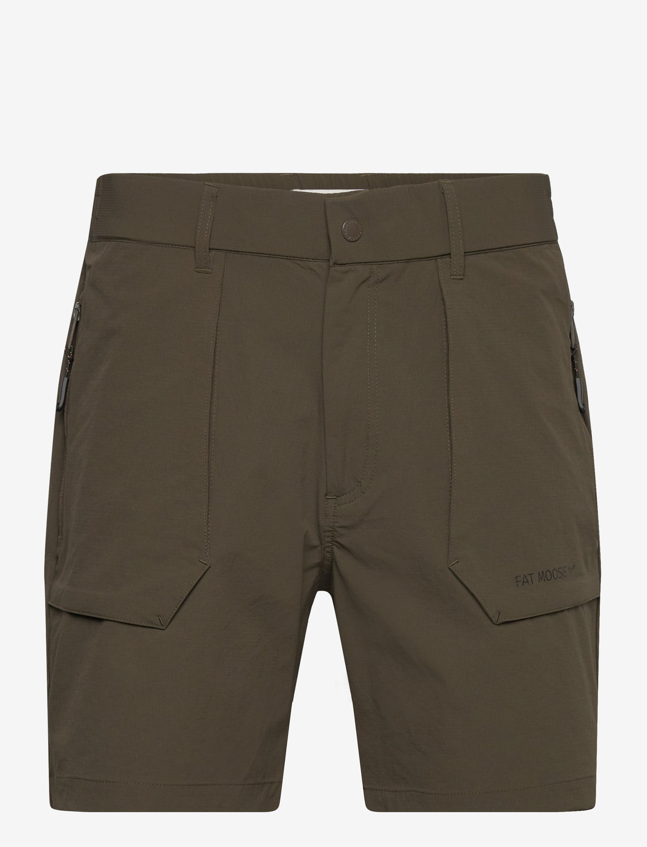 Fat Moose - Track Shorts - army - 0
