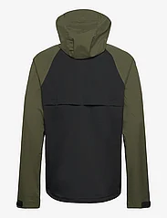 Fat Moose - Sky Shell Jacket Block - winter jackets - army / black - 1