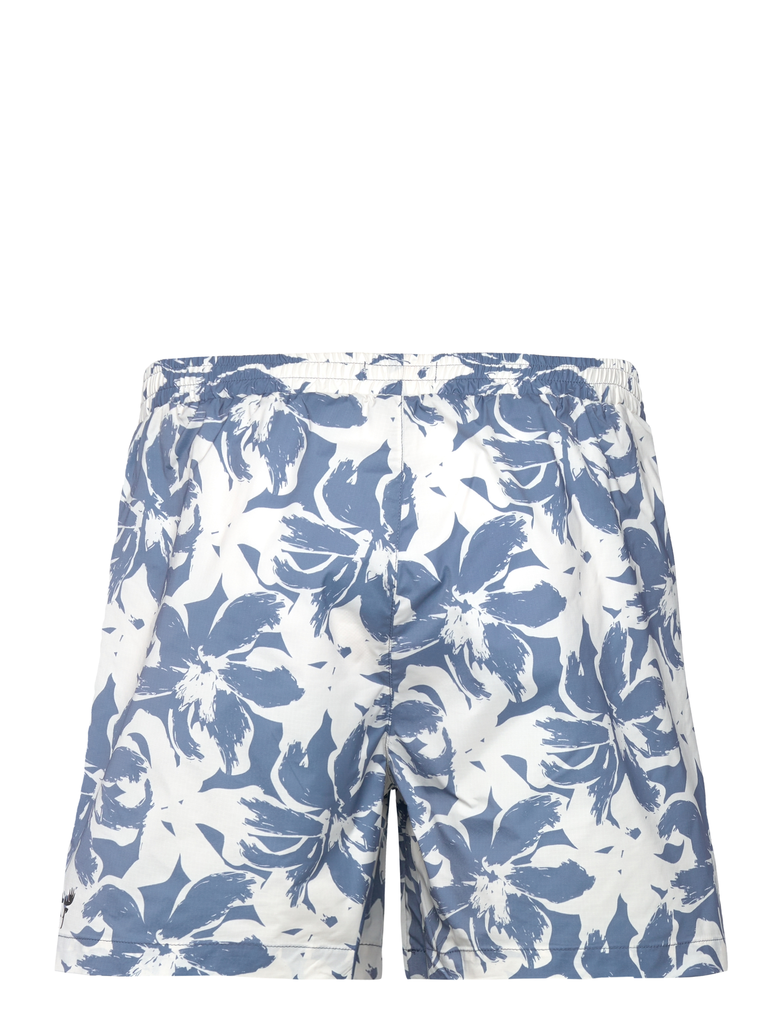 Fat Moose - Ocean Swim Shorts - ecru/dusty blue bold bloom - 2
