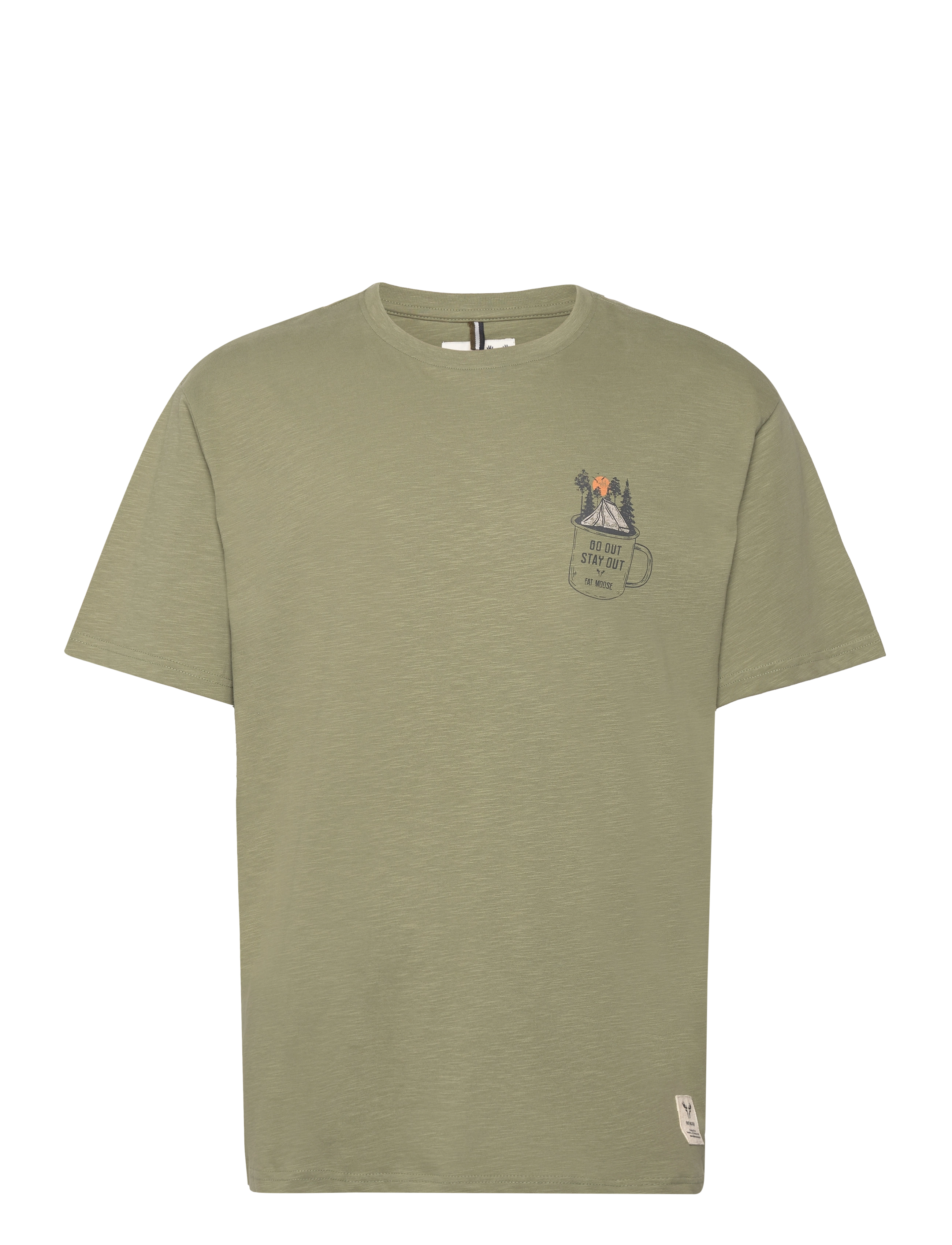 Wave Tee - DUSTY GREEN