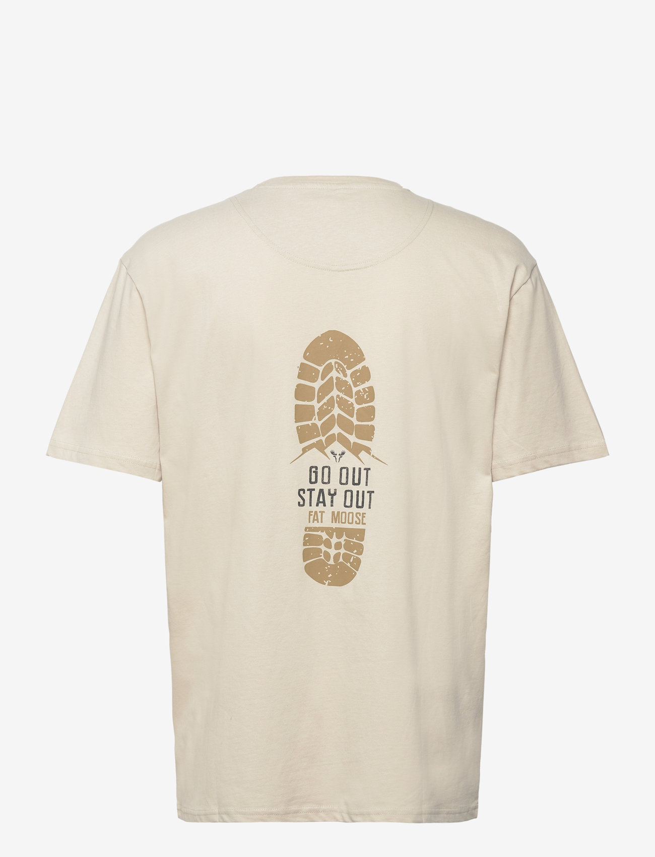 Fat Moose - Hike Tee - soft sand - 1
