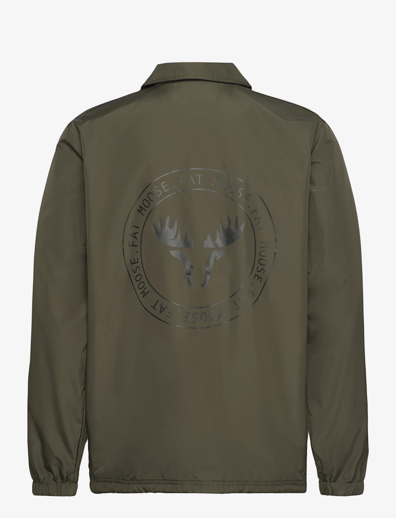 Fat Moose - Lake Coach Jacket - spring jackets - army - 1