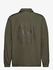 Fat Moose - Lake Coach Jacket - pavasarinės striukės - army - 1