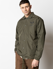 Fat Moose - Lake Coach Jacket - spring jackets - army - 2