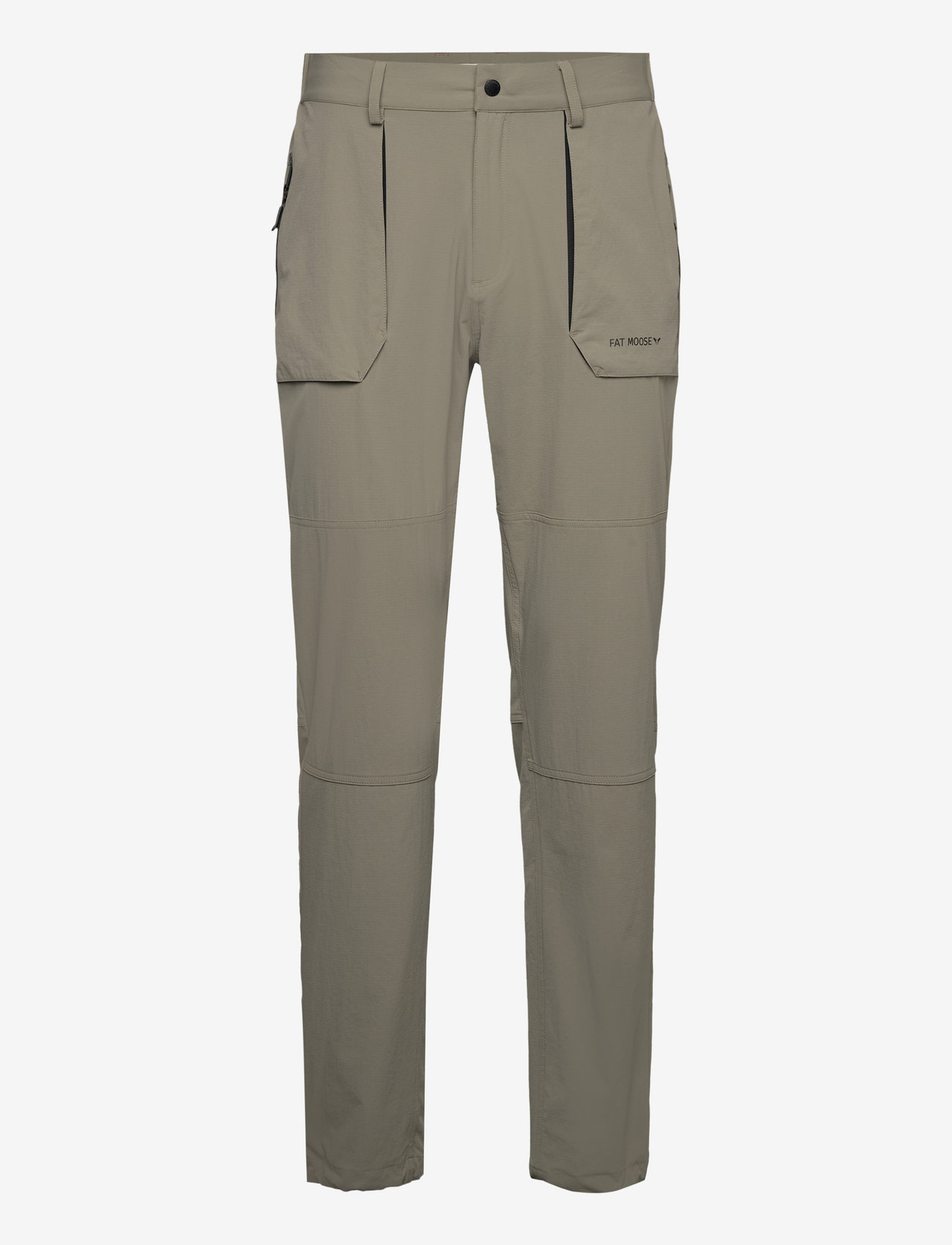 Fat Moose - Track pants - grey green/black - 1