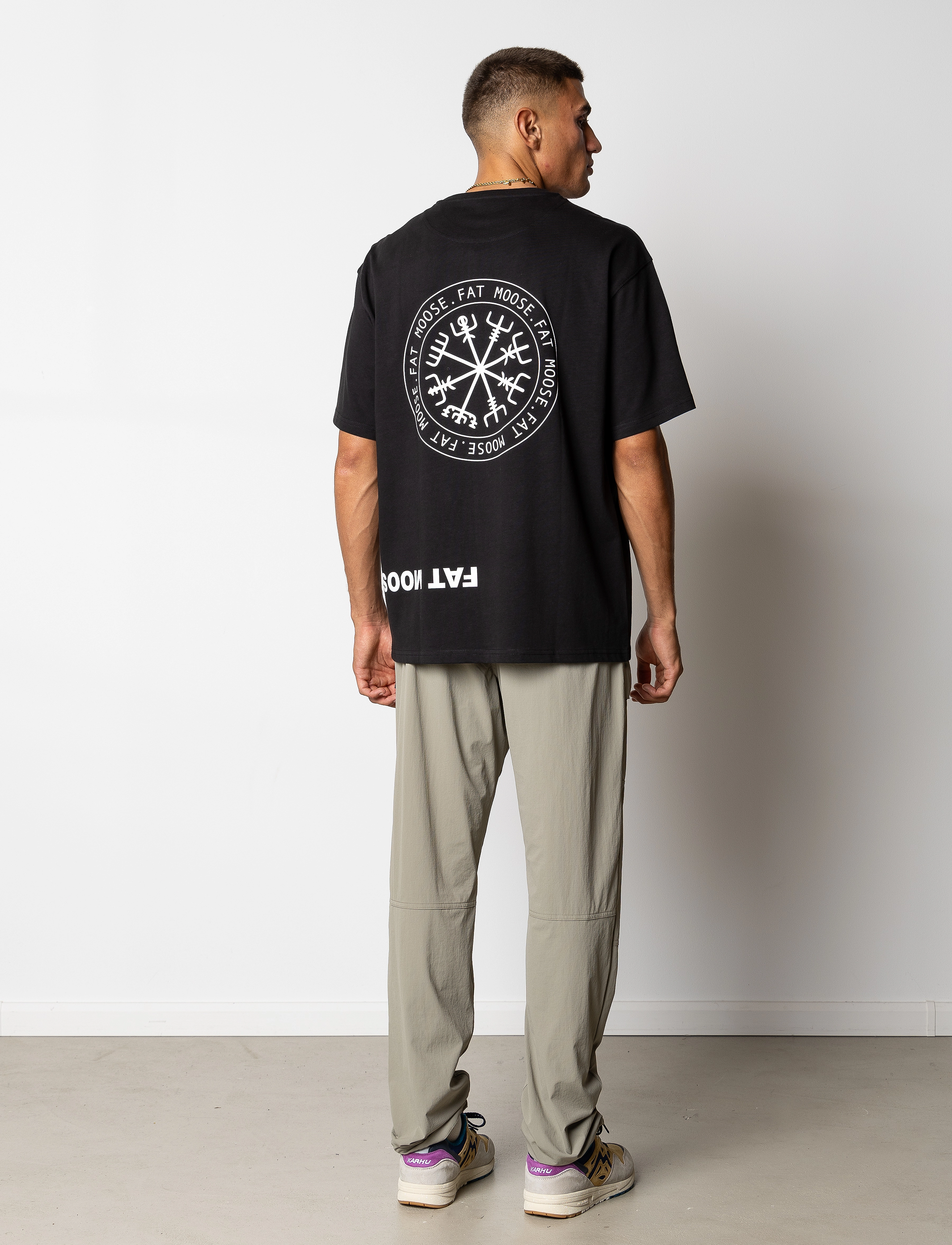 Fat Moose - Track pants - cargobukser - grey green/black - 3
