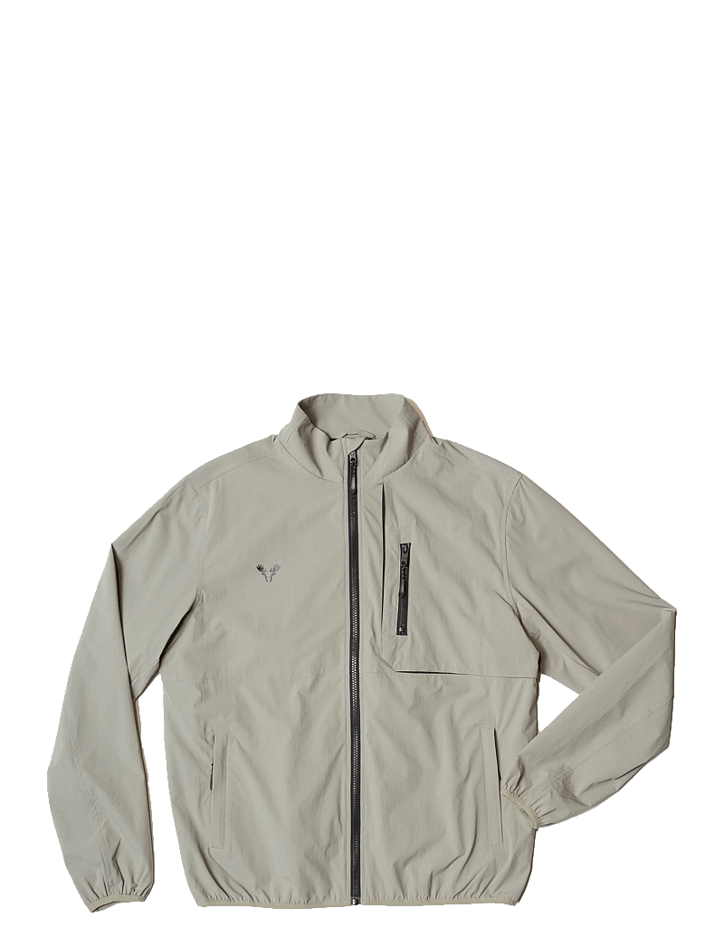 Fat Moose - Track jacket - herbstjacken - grey green/black - 1