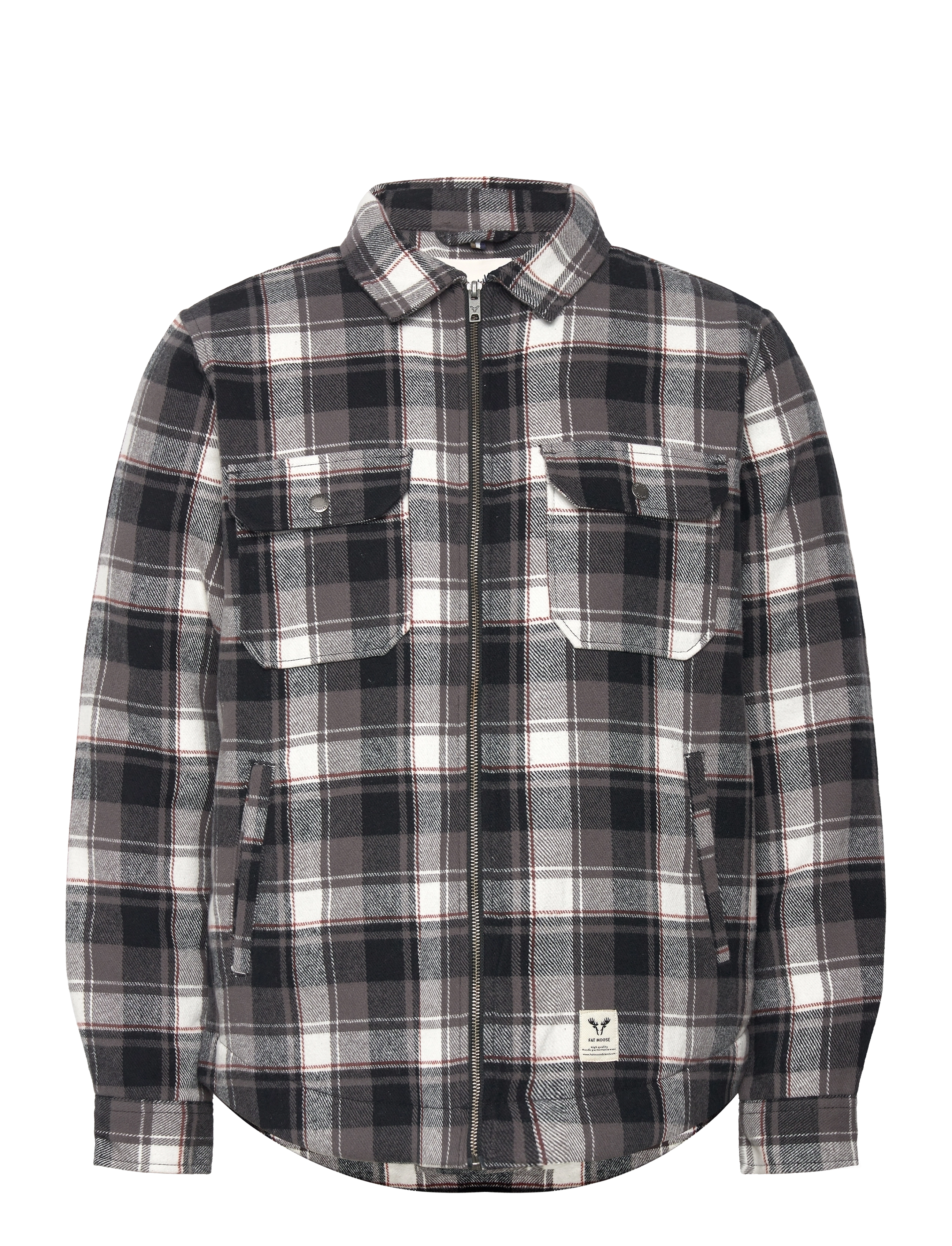 BLACK/ECRU CHECK