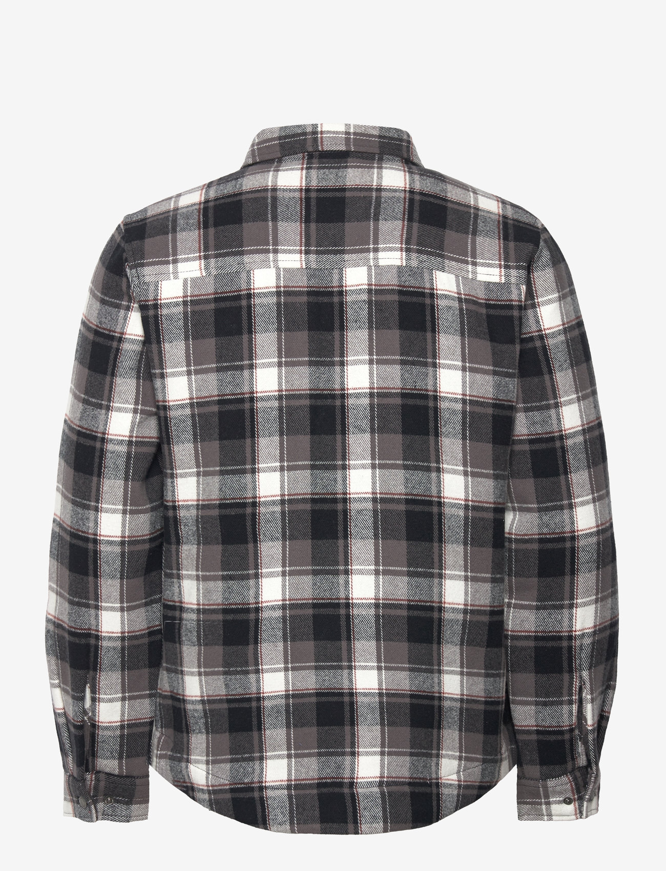 Fat Moose - Holger overshirt - herbstjacken - black/ecru check - 2