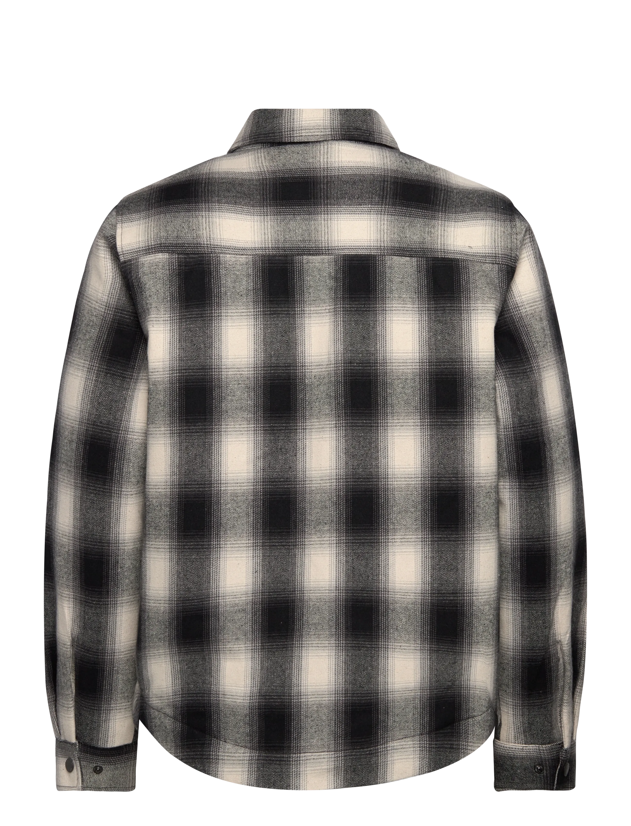 Fat Moose - Holger overshirt - forårsjakker - black/grey check - 2