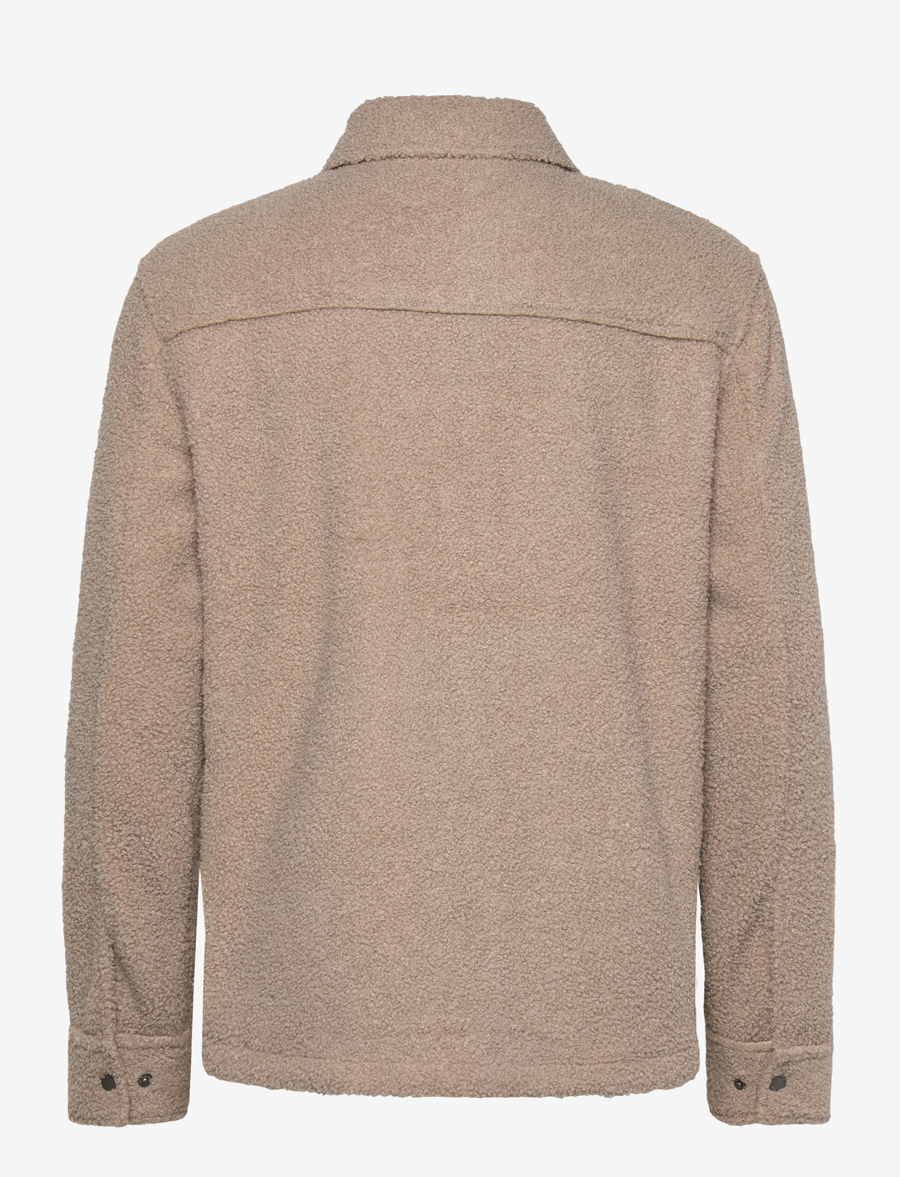 Fat Moose - Ace boucle overshirt - kollektsioonid - vetiver - 2