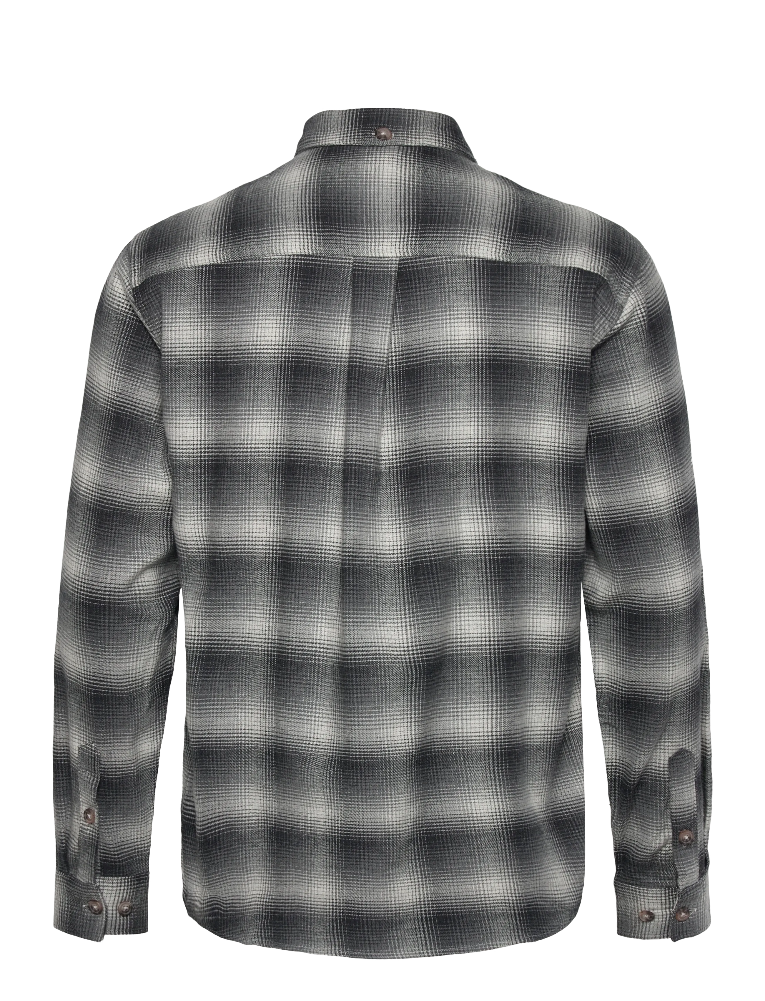 Fat Moose - Forest flannel shirt - flanell-hemden - mid grey/light grey - 2