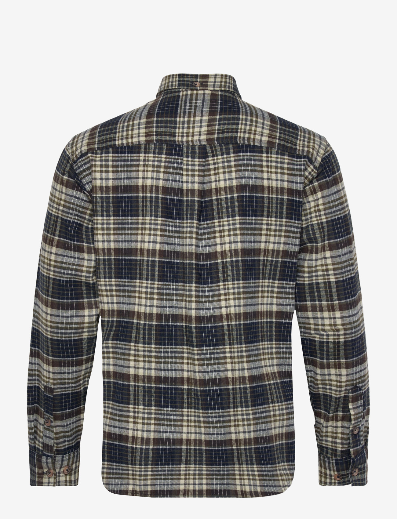 Fat Moose - Forest flannel shirt - flanellsärgid - navy/moss check - 2
