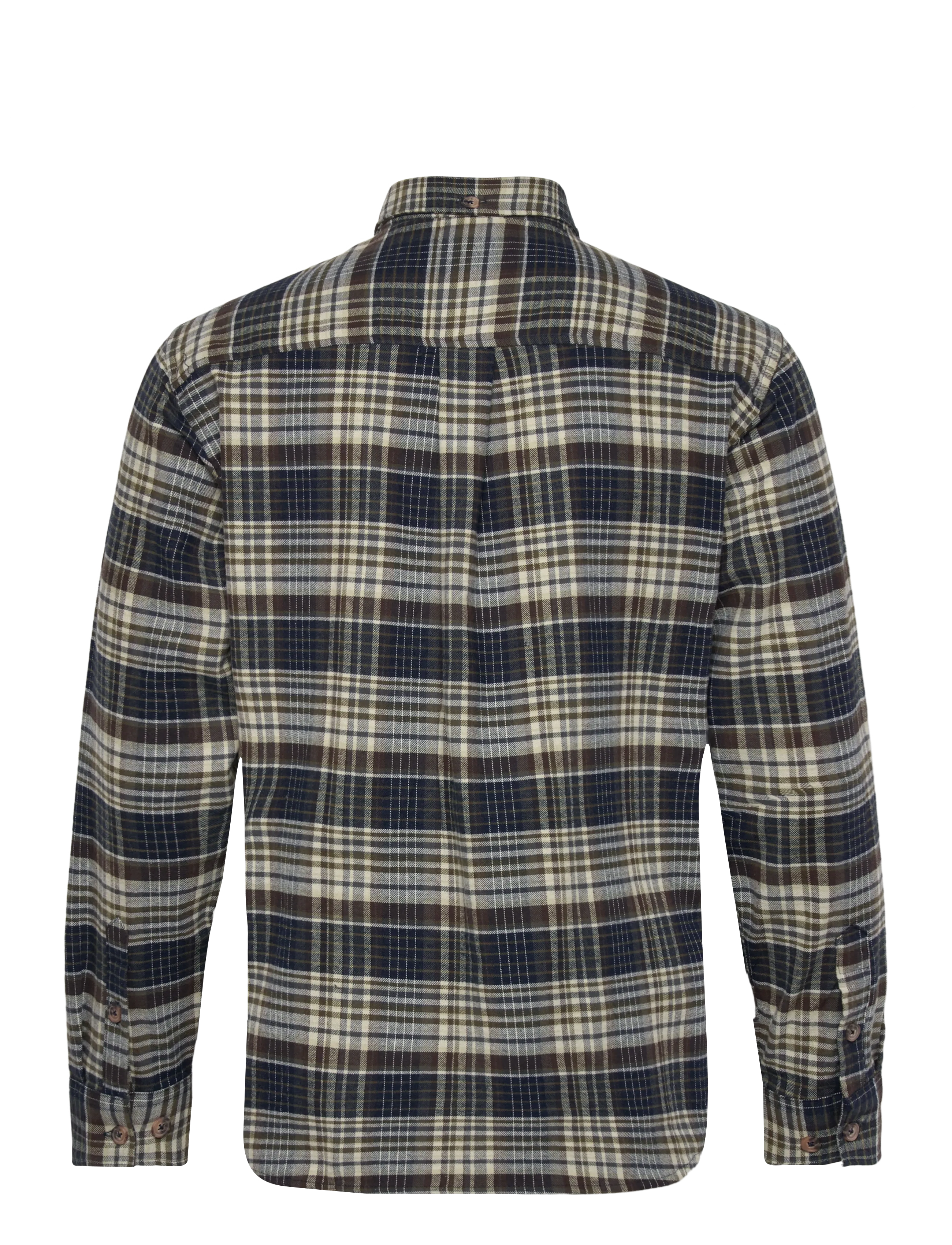 Fat Moose - Forest flannel shirt - flanellsärgid - navy/moss check - 2