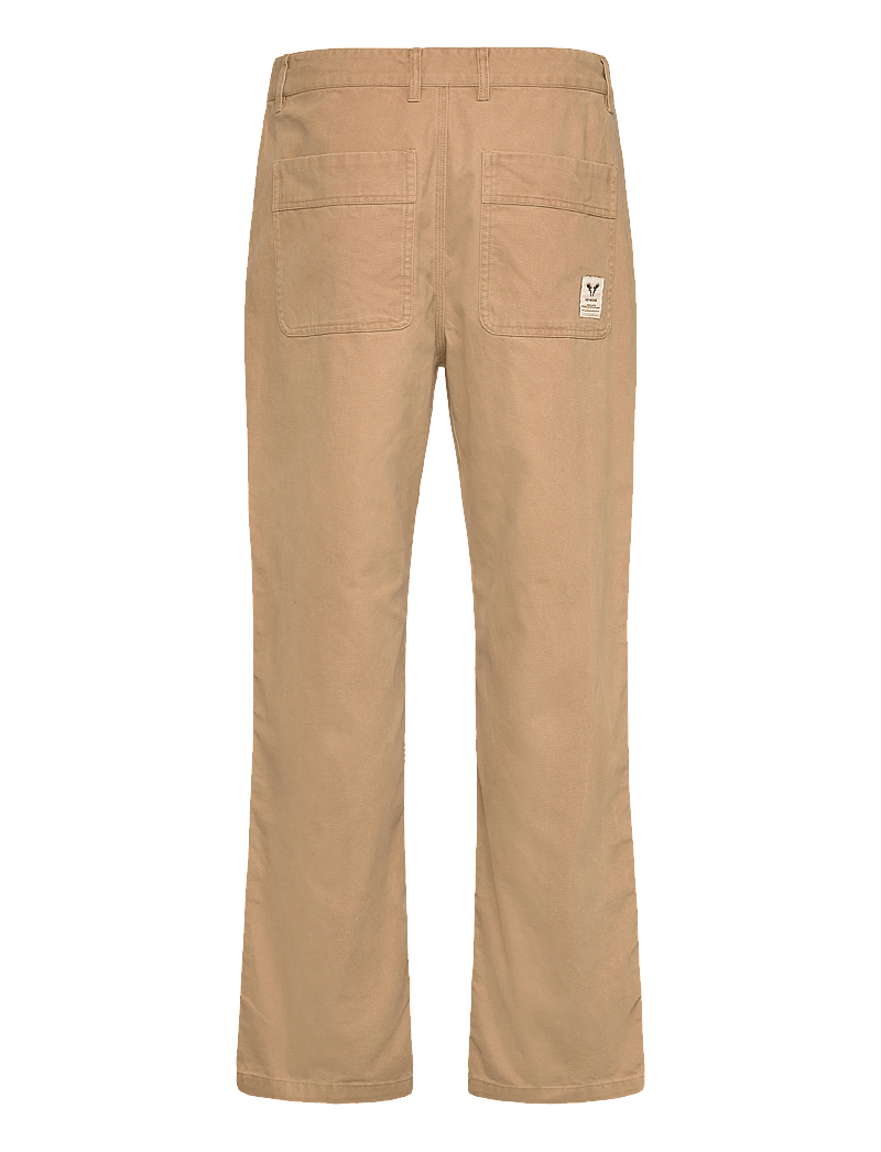 Fat Moose - Dereck cotton pants - vabaaja püksid - dark khaki - 2
