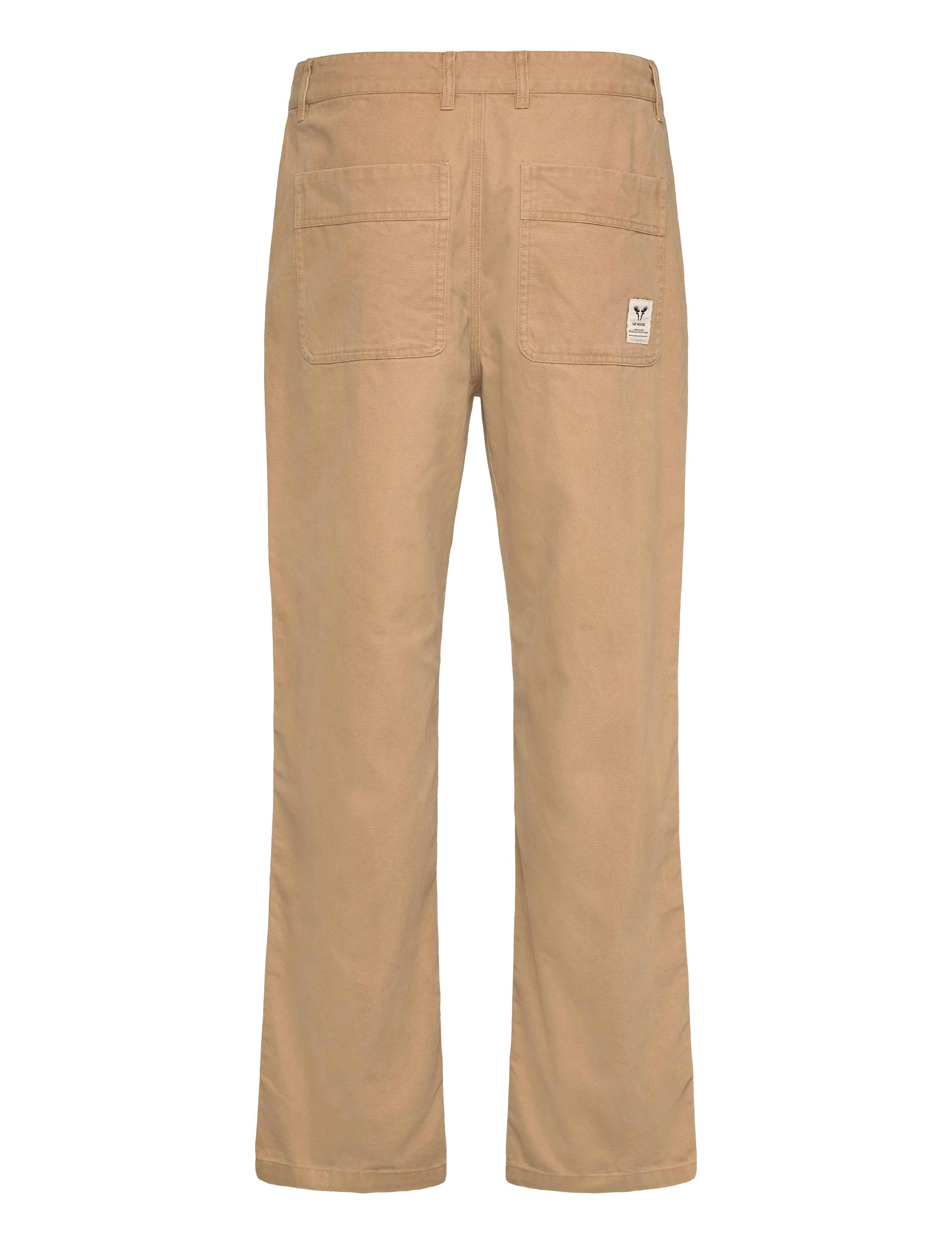 Fat Moose - Dereck cotton pants - vabaaja püksid - dark khaki - 2