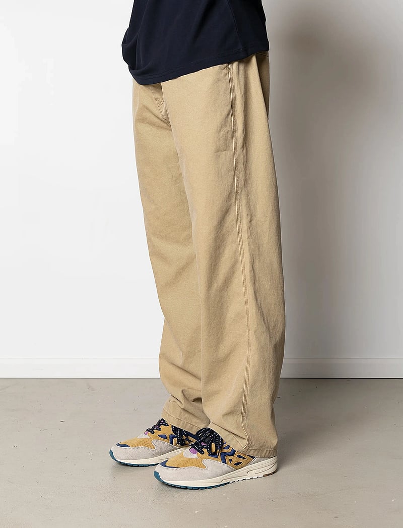 Fat Moose - Dereck cotton pants - vabaaja püksid - dark khaki - 0