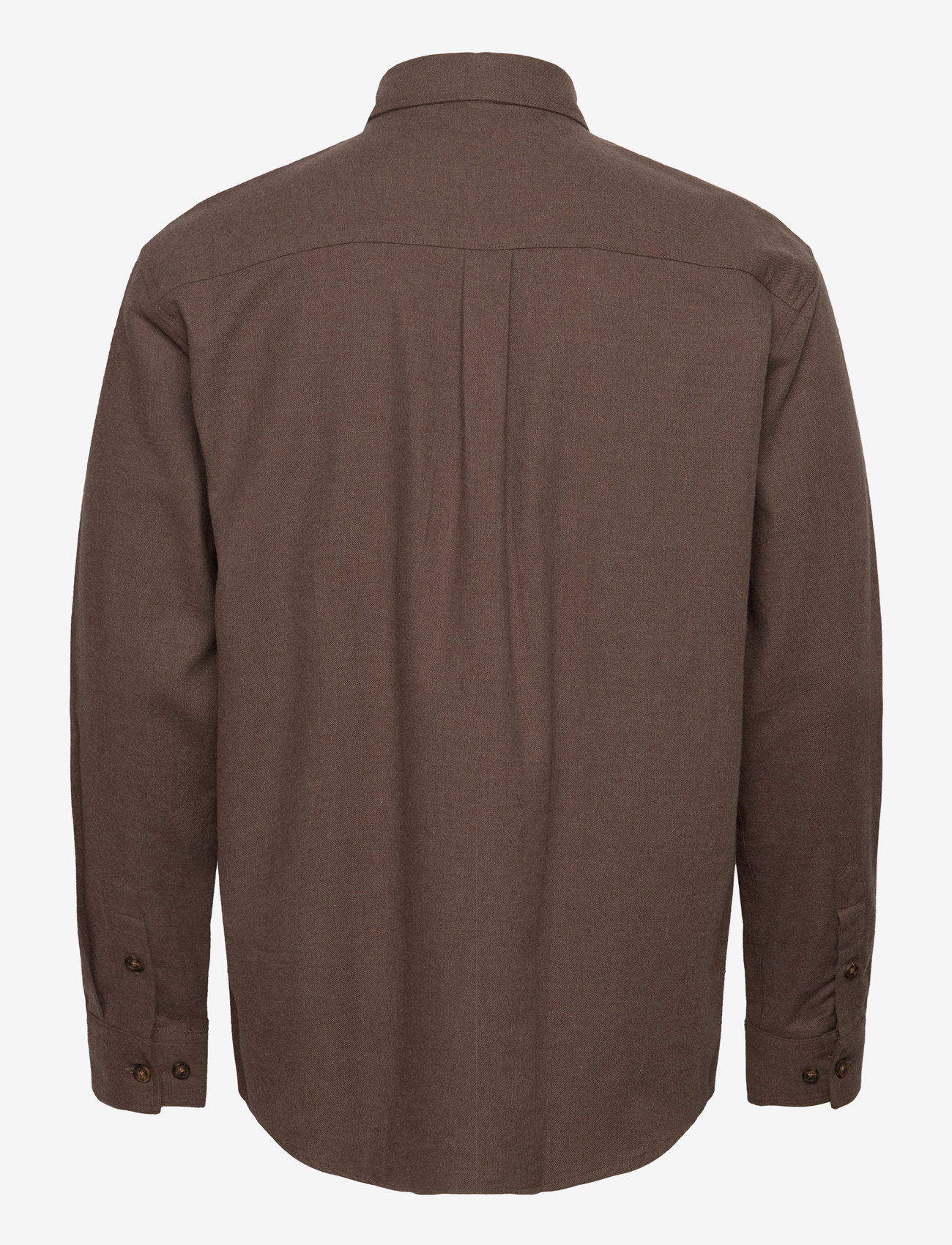 Fat Moose - Frank flannel shirt - vabaajasärgid - brown melangÈ - 2