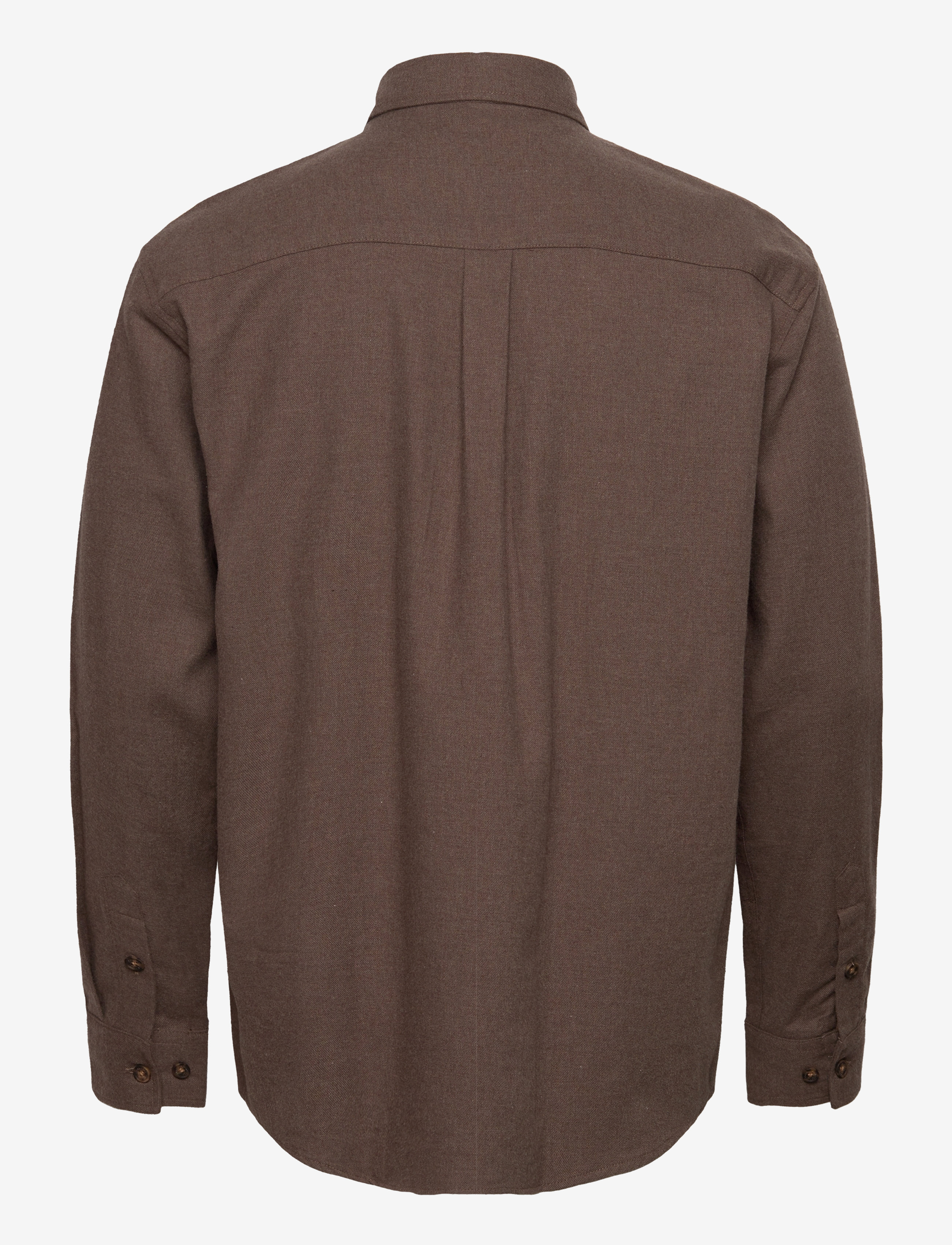 Fat Moose - Frank flannel shirt - söfn - brown melangÈ - 2