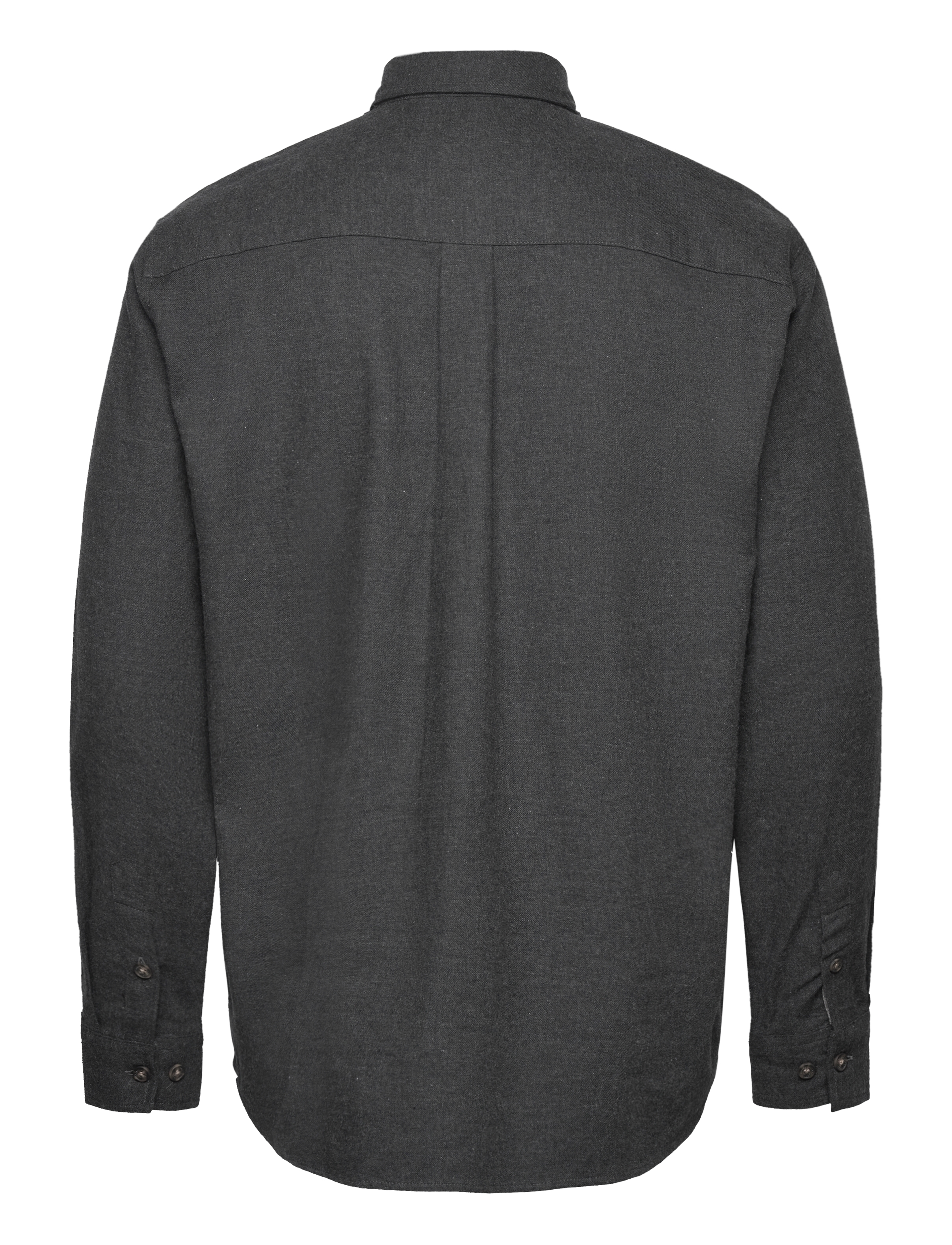 Fat Moose - Frank flannel shirt - casual hemden - dark grey melange - 2