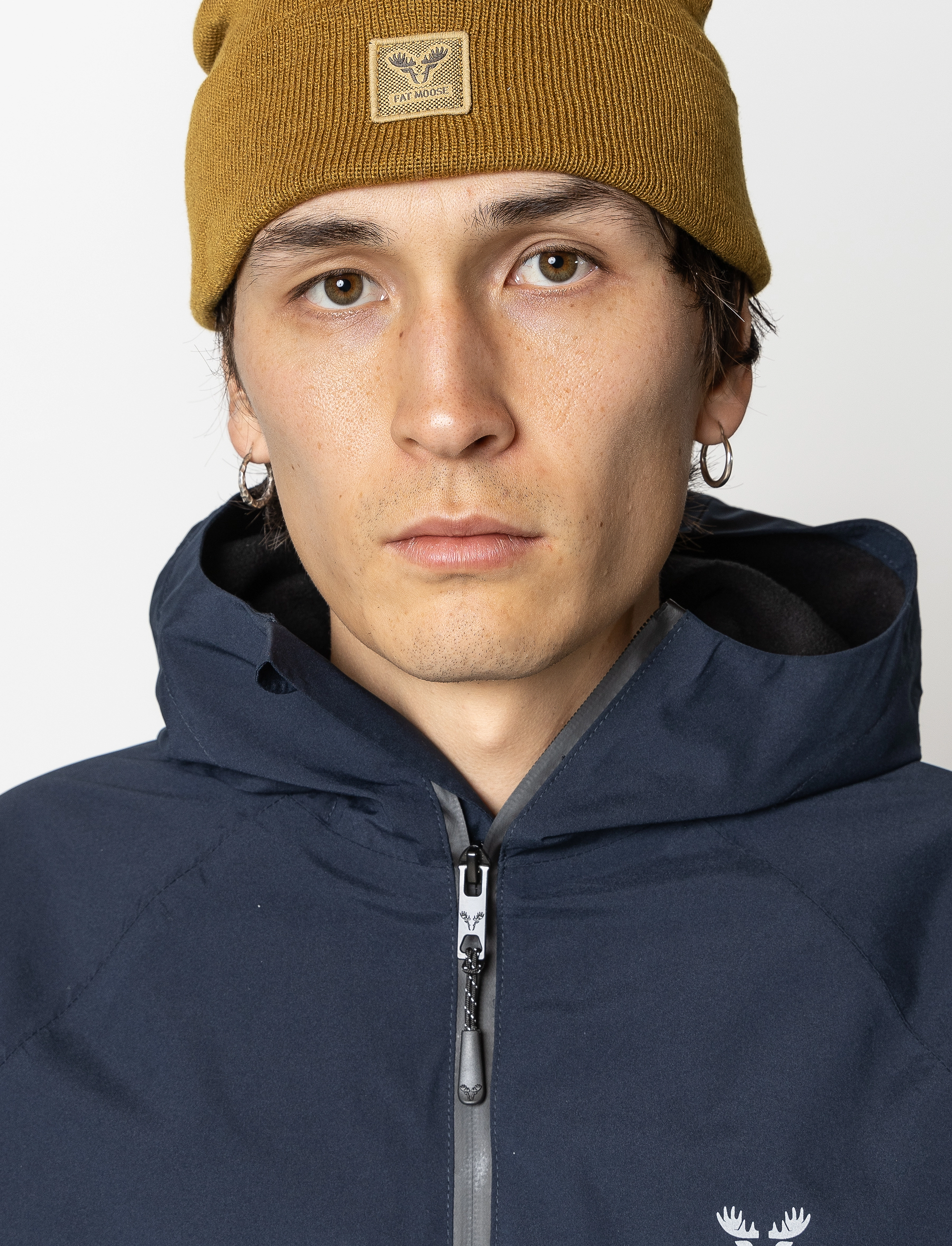 Fat Moose - Base 2-pack beanie - die niedrigsten preise - dark navy/bronze - 2