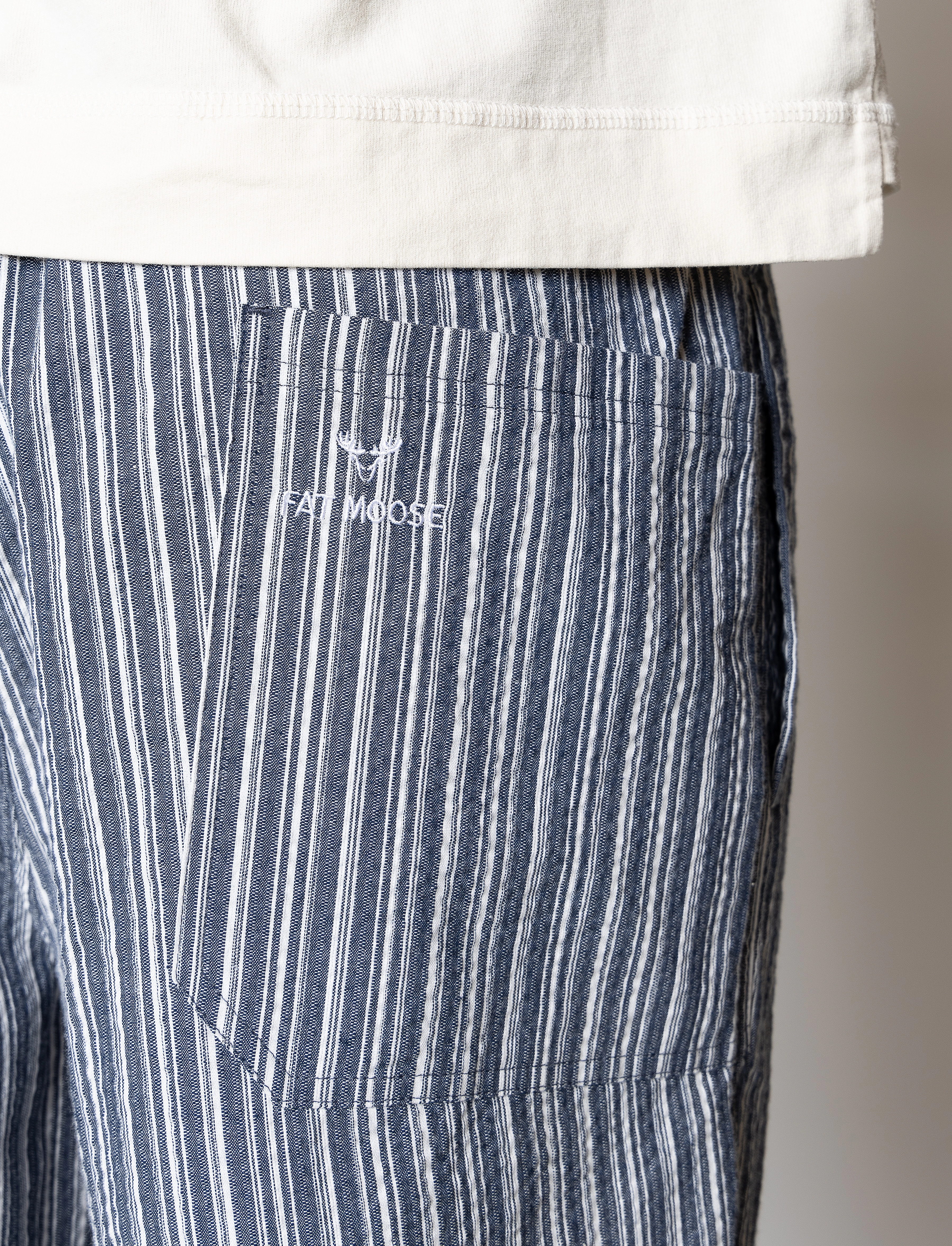 Fat Moose - Colby shorts - navy/white - 3