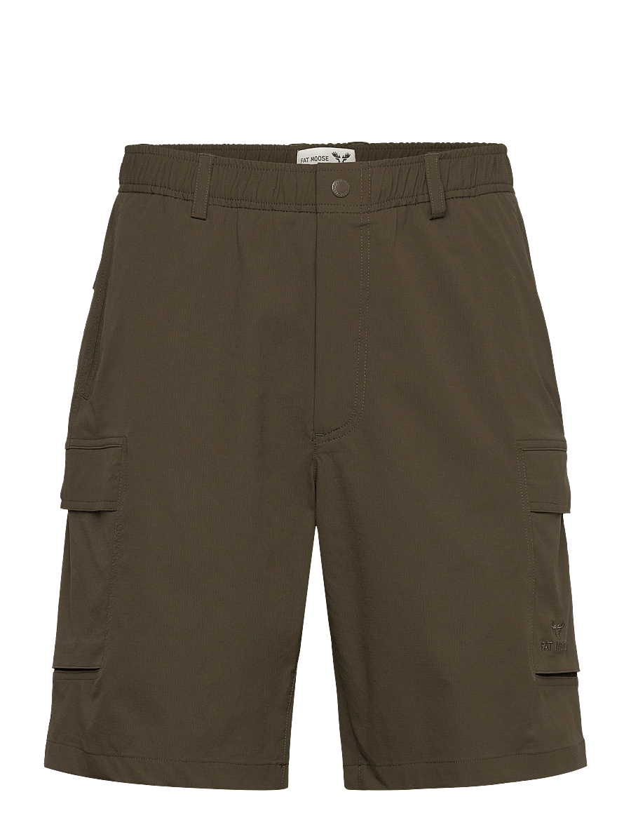 Fat Moose - Jett shorts - cargo shorts - army - 1