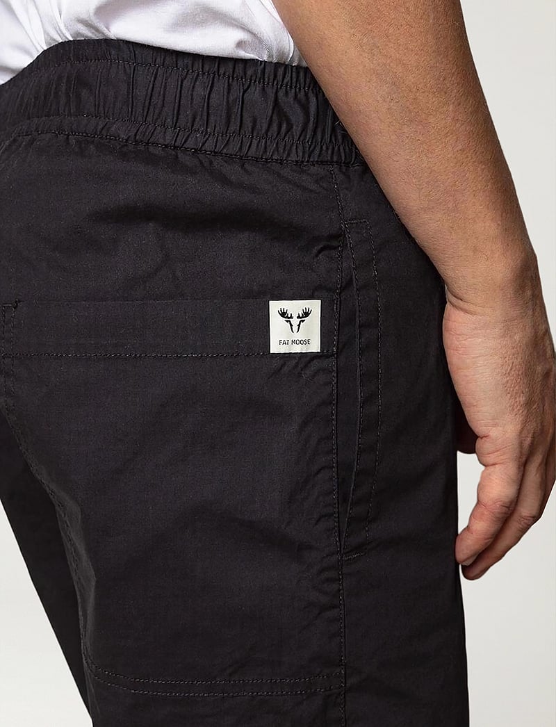 Fat Moose - Evan shorts - casual shorts - black - 3