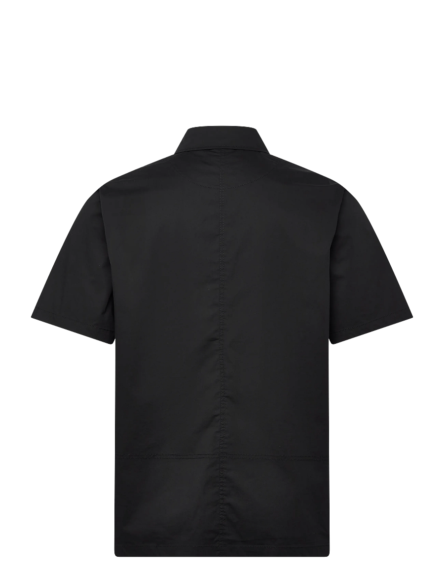 Fat Moose - Evan shirt SS - short-sleeved shirts - black - 2