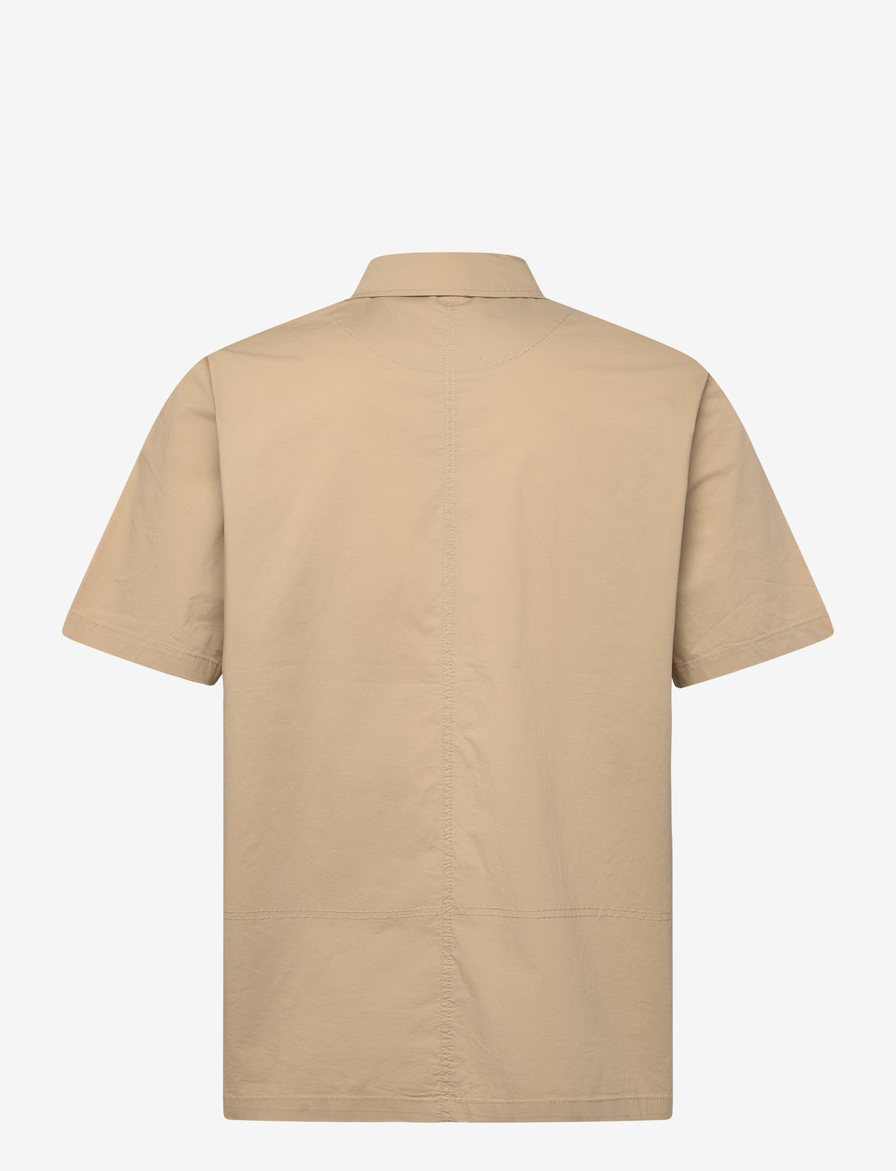 Fat Moose - Evan shirt SS - kortærmede skjorter - khaki - 1
