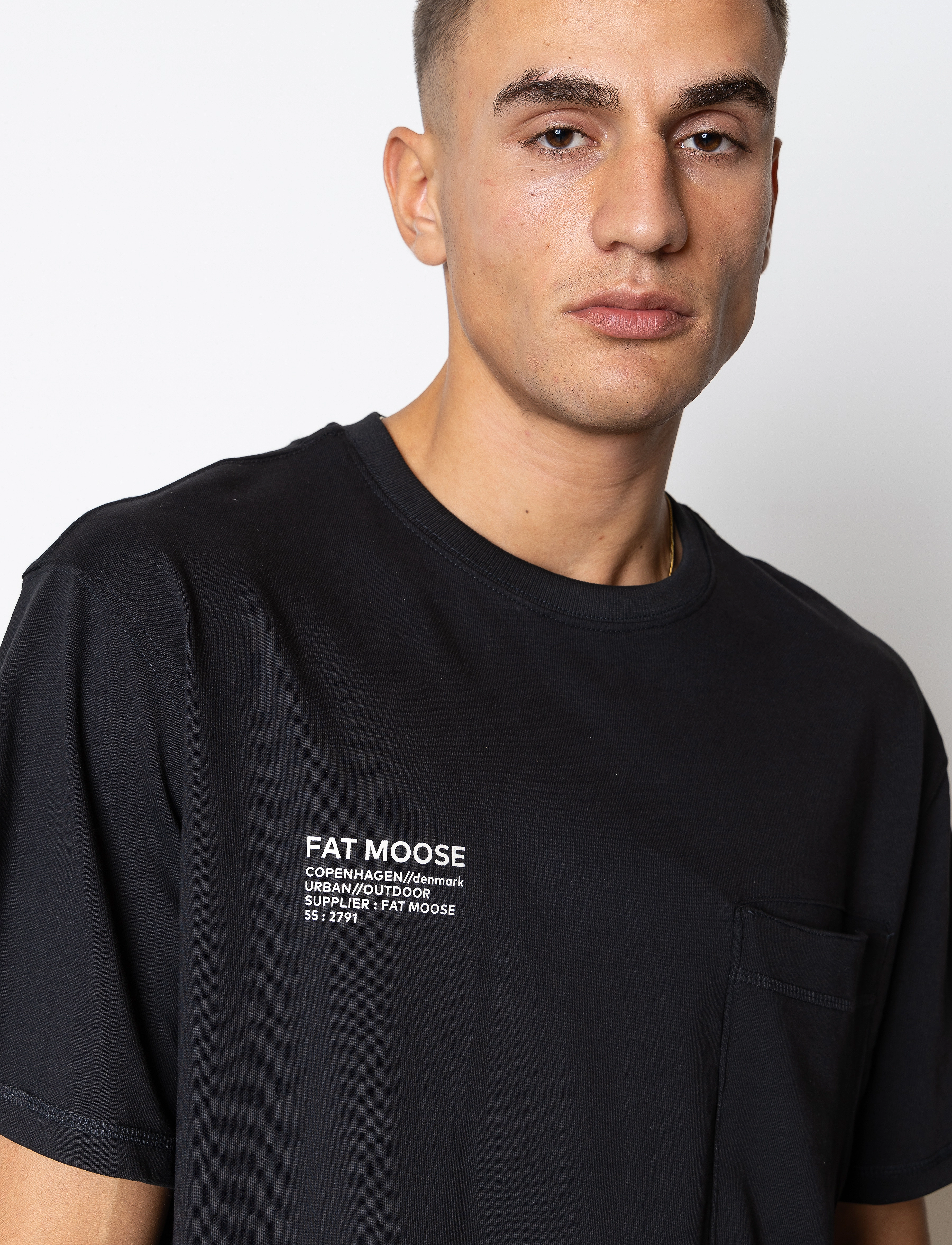 Fat Moose - Evan T-shirt - black - 3