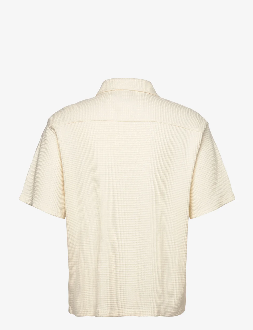 Fat Moose - Scott S/S shirt - lühikeste varrukatega särgid - ecru - 2