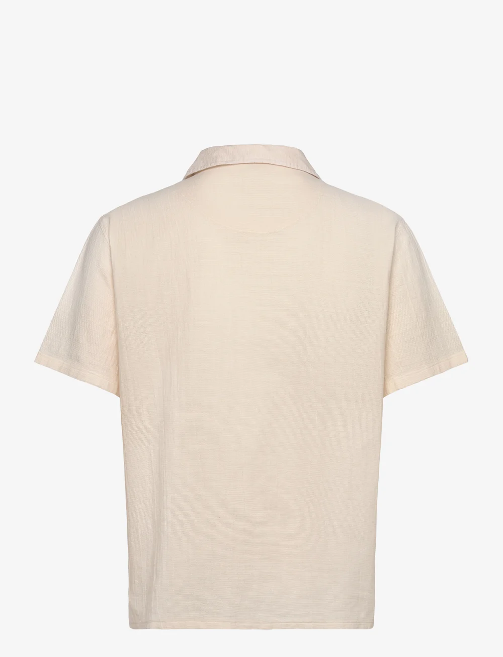 Fat Moose - Mylo S/S shirt - kortärmade skjortor - ecru - 2