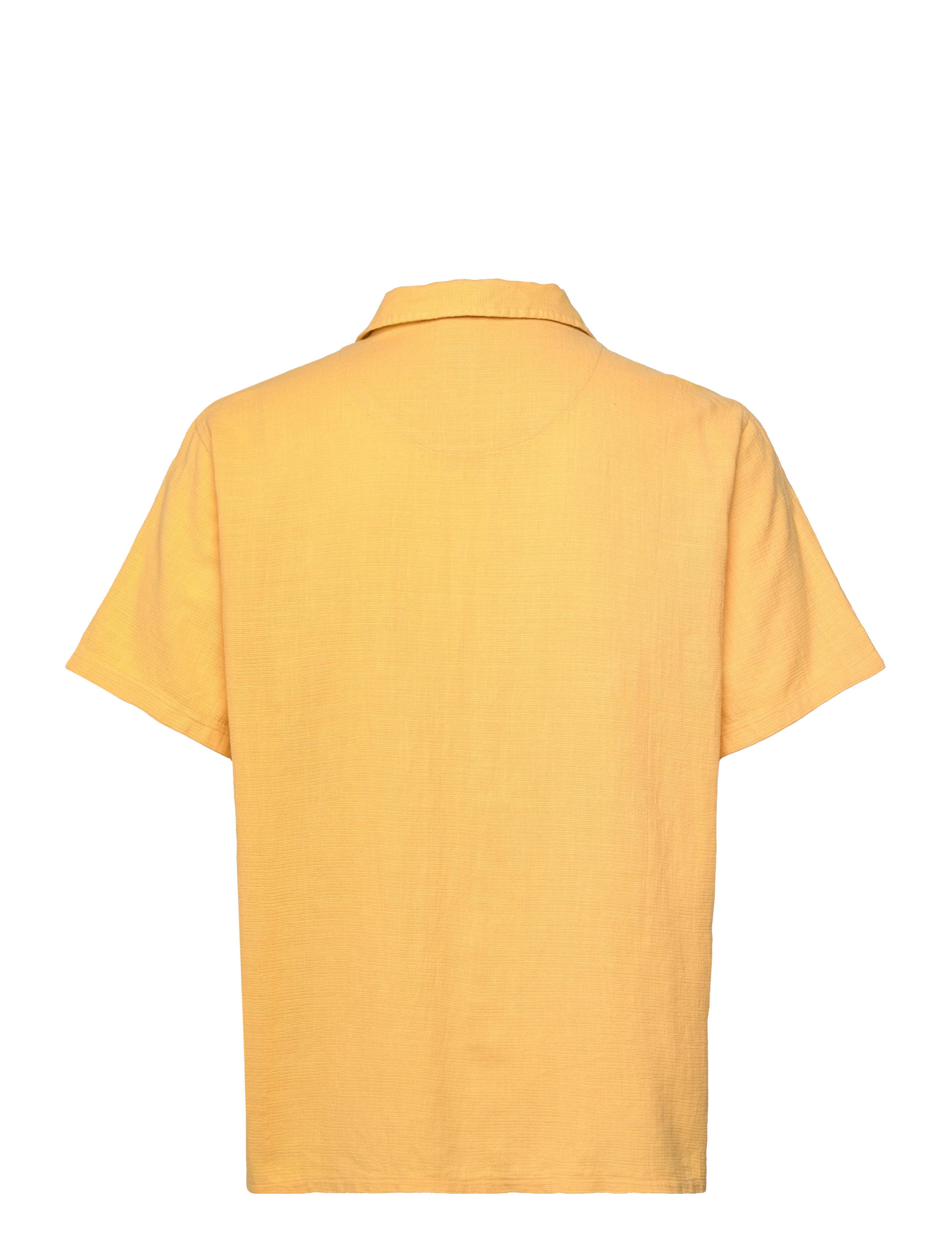 Fat Moose - Mylo S/S shirt - stutterma skyrtur - warm yellow - 2