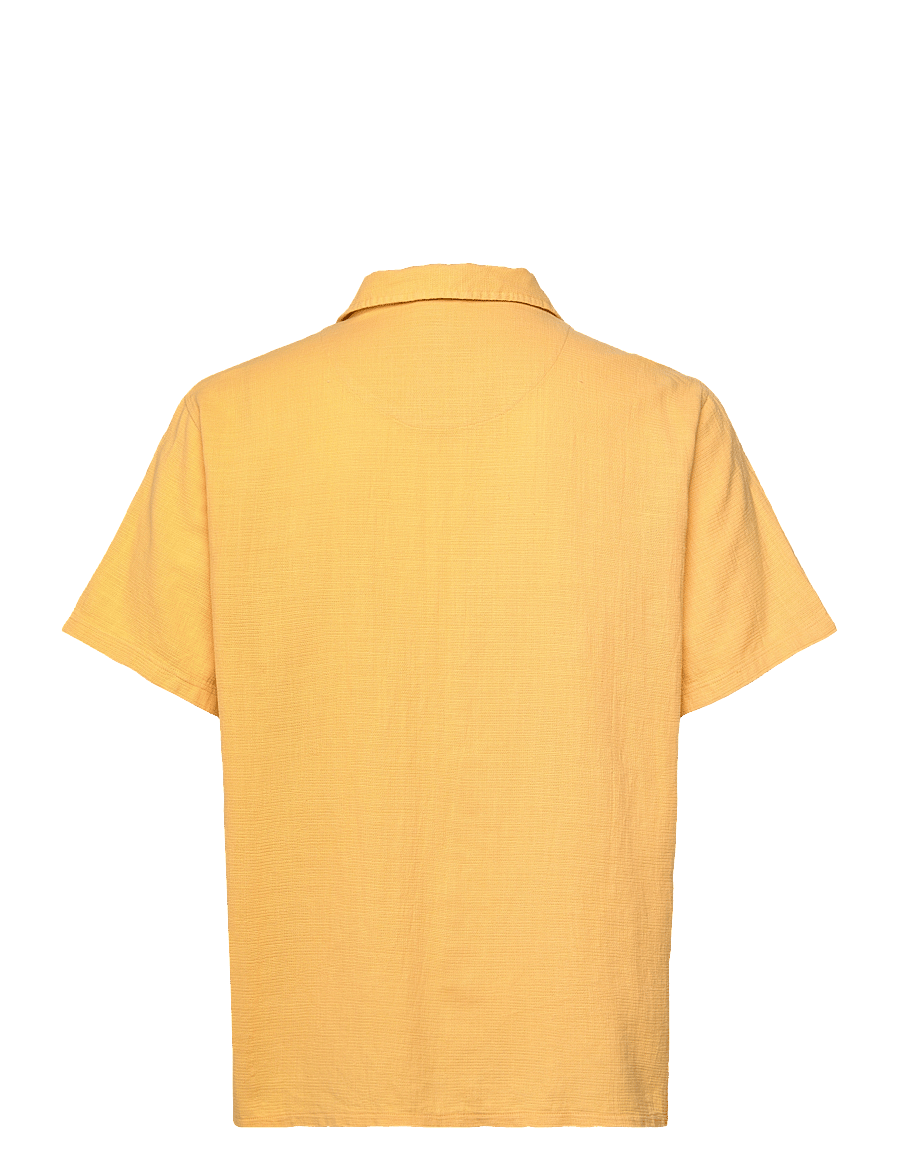 Fat Moose - Mylo S/S shirt - kurzarmhemden - warm yellow - 2
