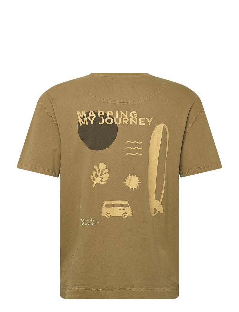 Fat Moose - Surf T-shirt - marškinėliai trumpomis rankovėmis - pistachio green - 1