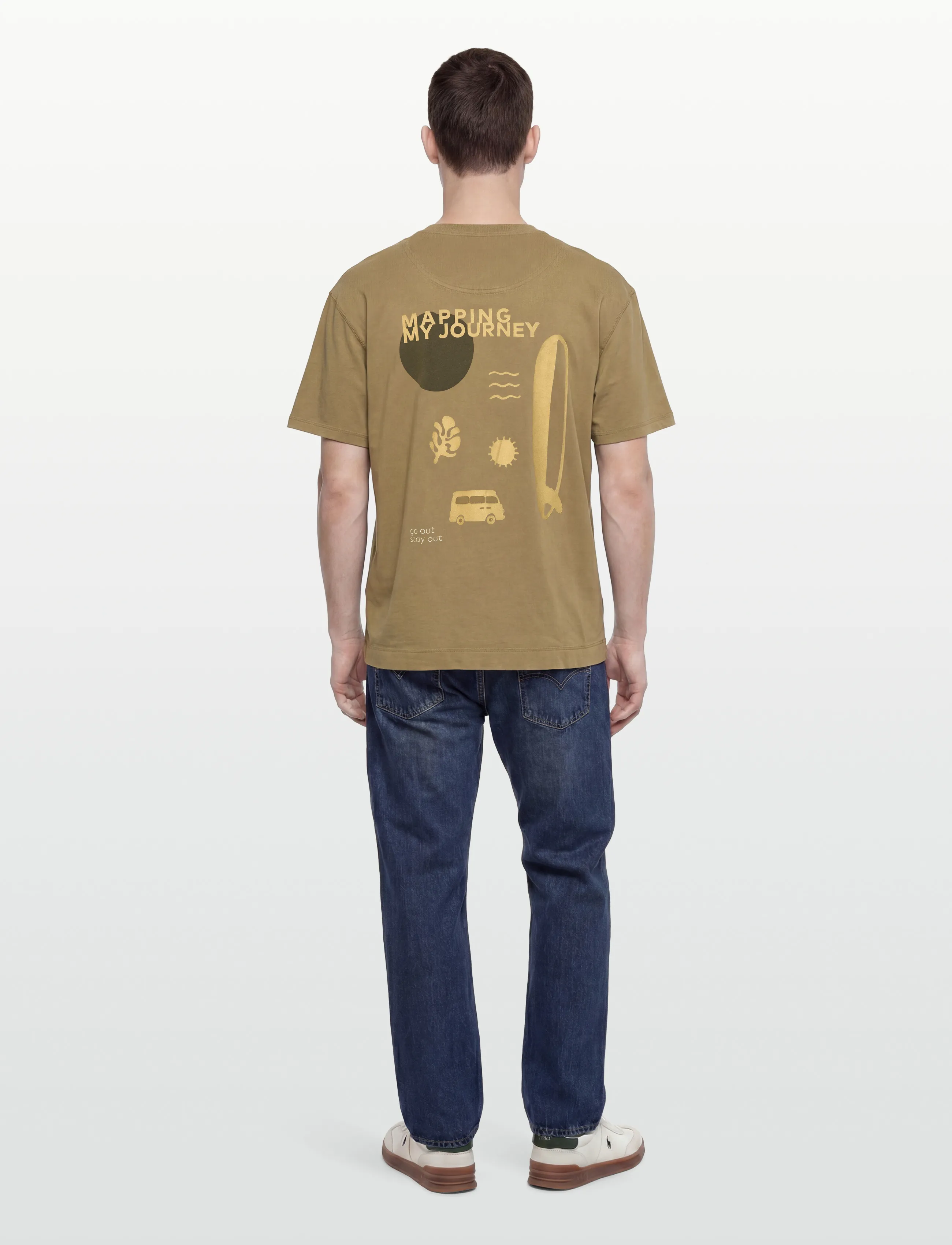 Fat Moose - Surf T-shirt - kortärmade t-shirts - pistachio green - 4