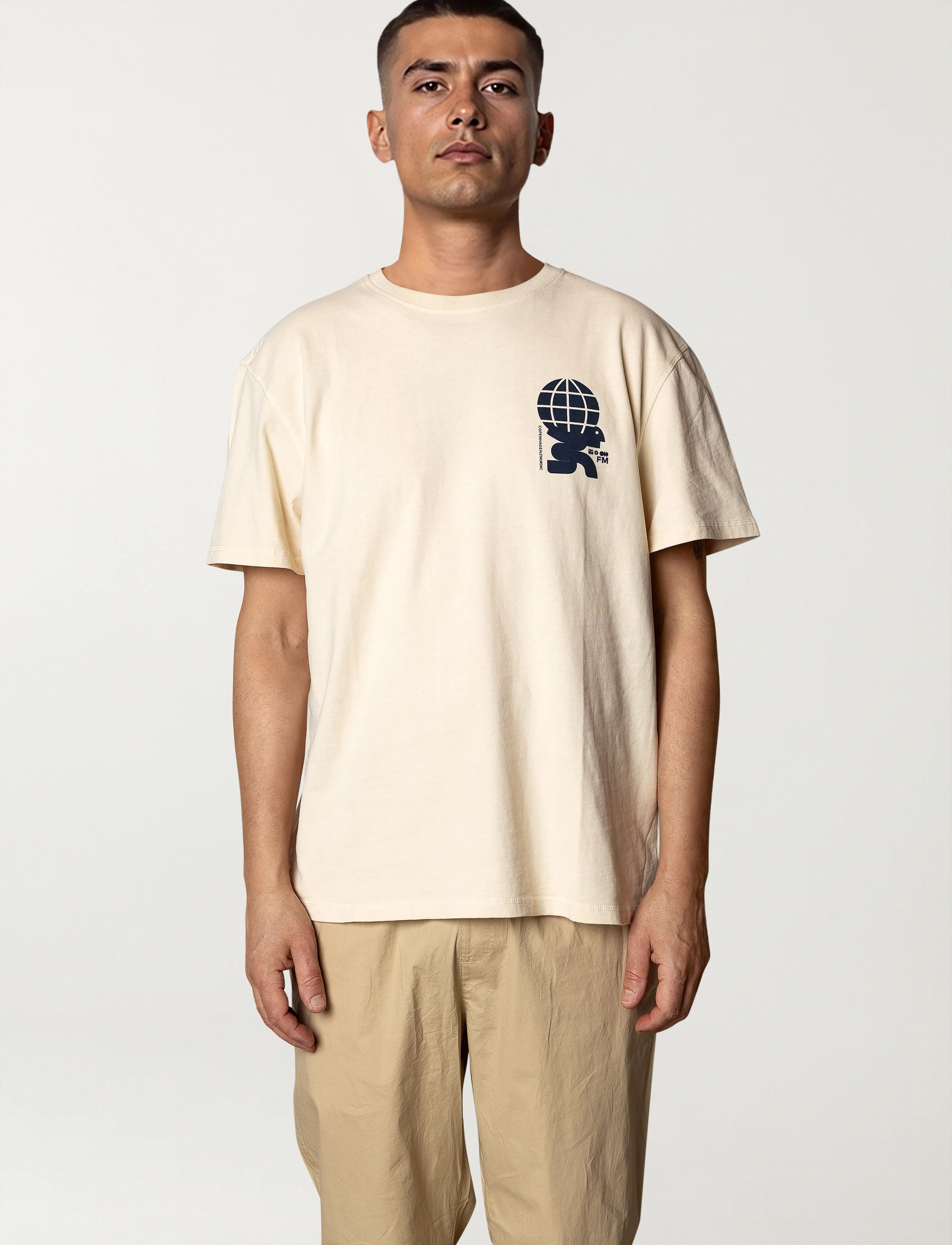 Fat Moose - Blaze T-shirt - laveste priser - ecru - 3
