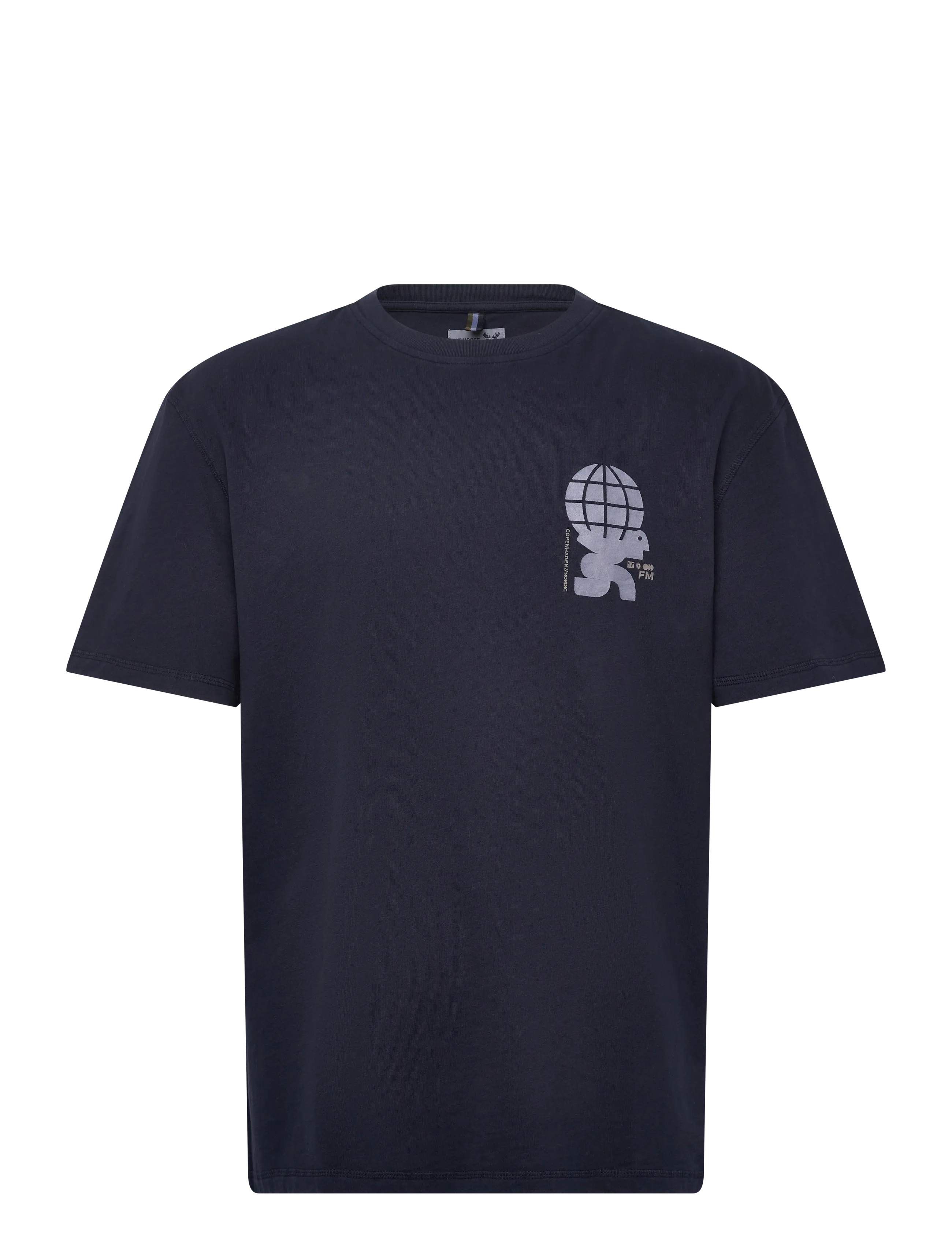 Fat Moose Blaze T-shirt - Kleidung - NAVY / navy