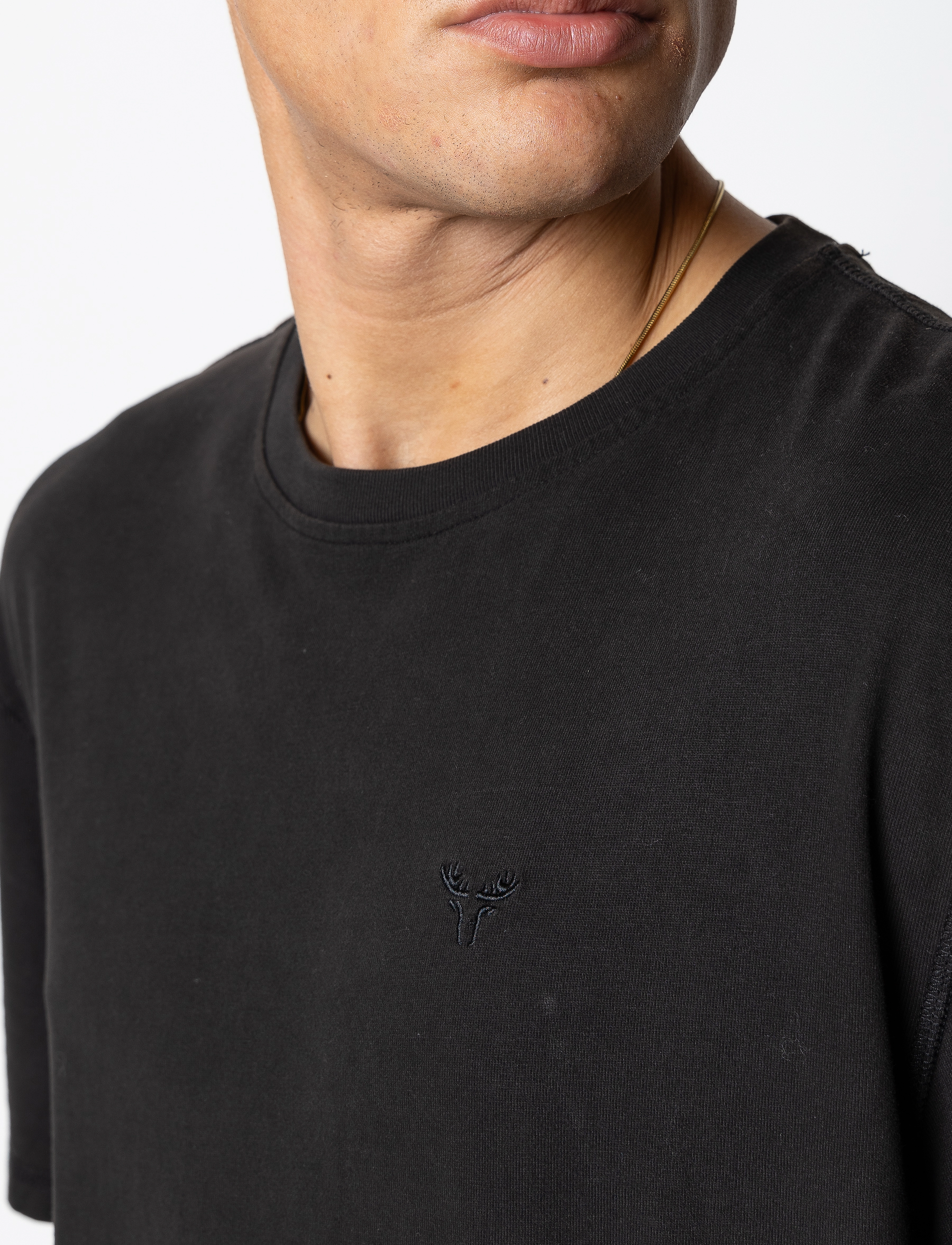 Fat Moose - Taylor T-shirt - kurzärmelig - black - 3