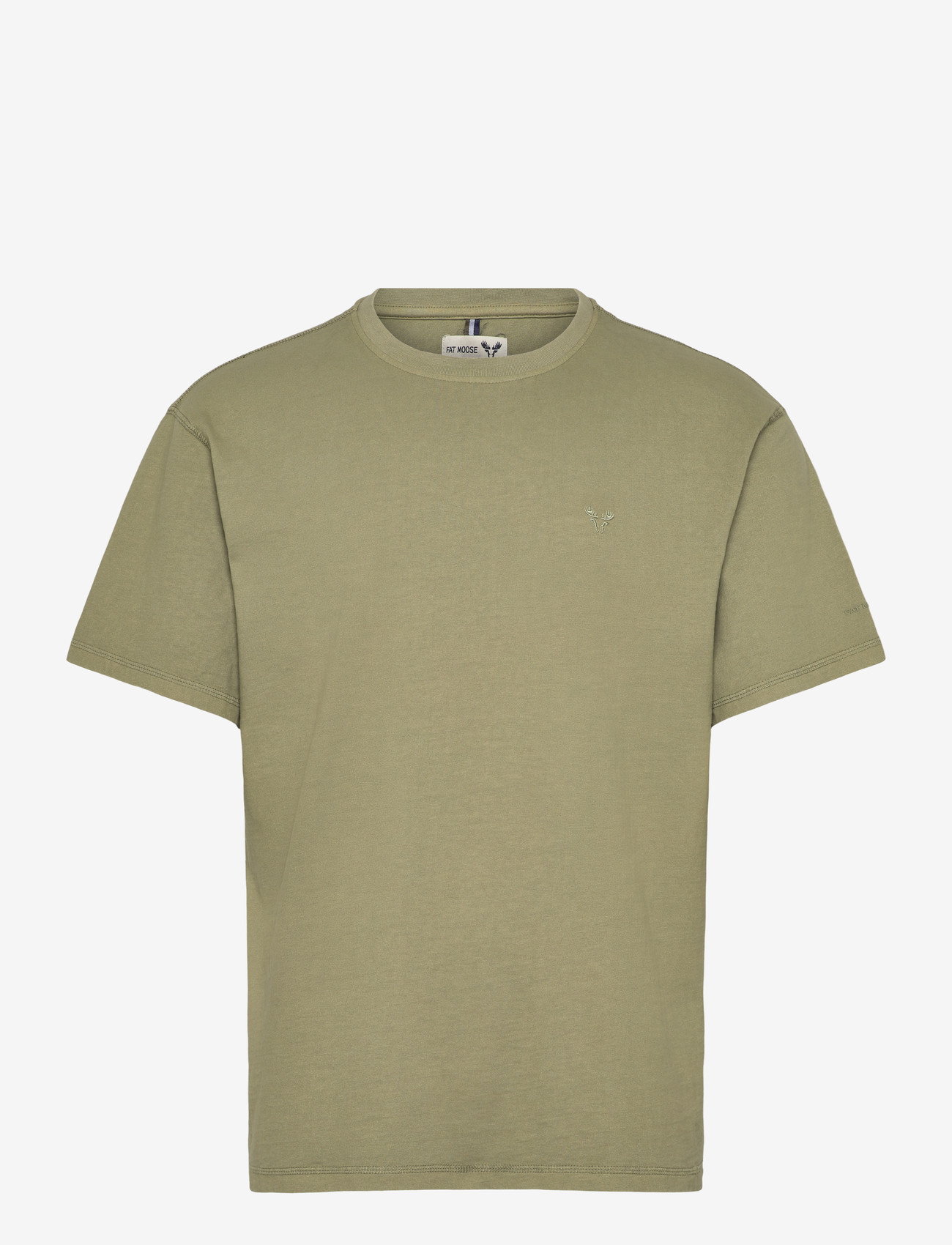 Fat Moose - Taylor T-shirt - lühikeste varrukatega t-särgid - dusty green - 1