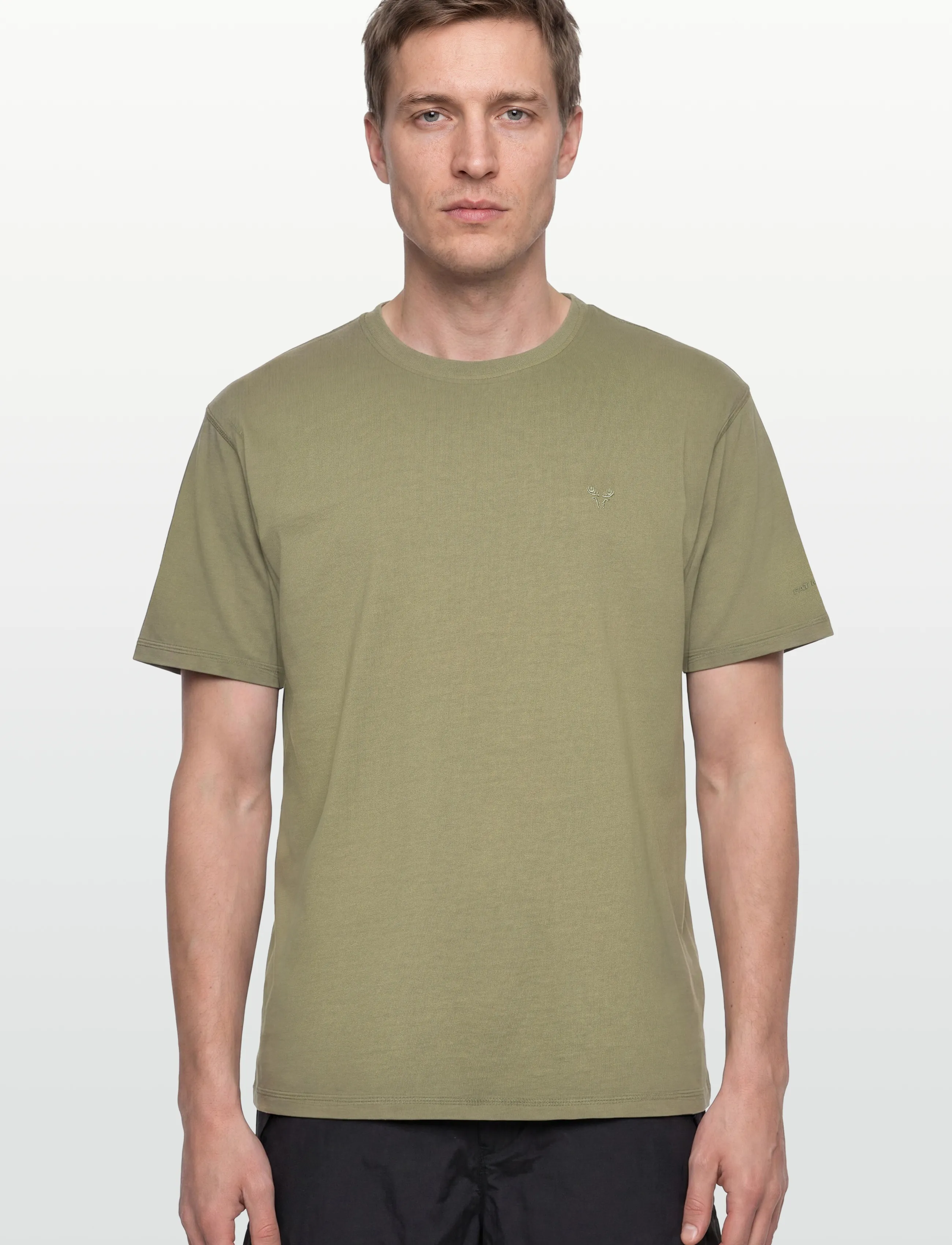 Fat Moose - Taylor T-shirt - krótki rękaw - dusty green - 3