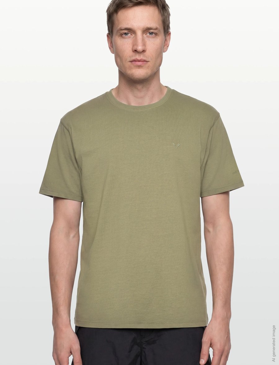 Fat Moose - Taylor T-shirt - krótki rękaw - dusty green - 3