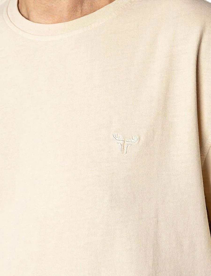 Fat Moose - Taylor T-shirt - kurzärmelig - ecru - 3