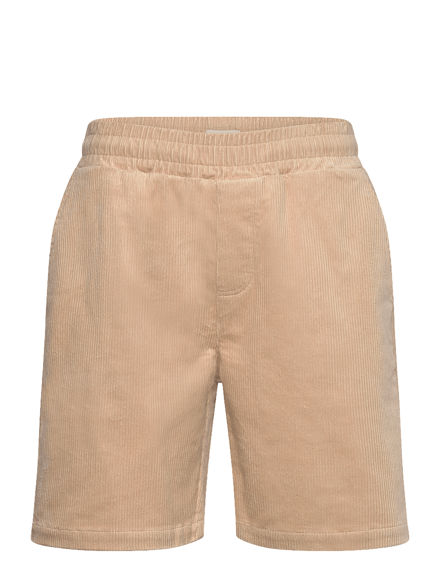 Fat Moose - Fox corduroy shorts - chinos shorts - ecru - 1